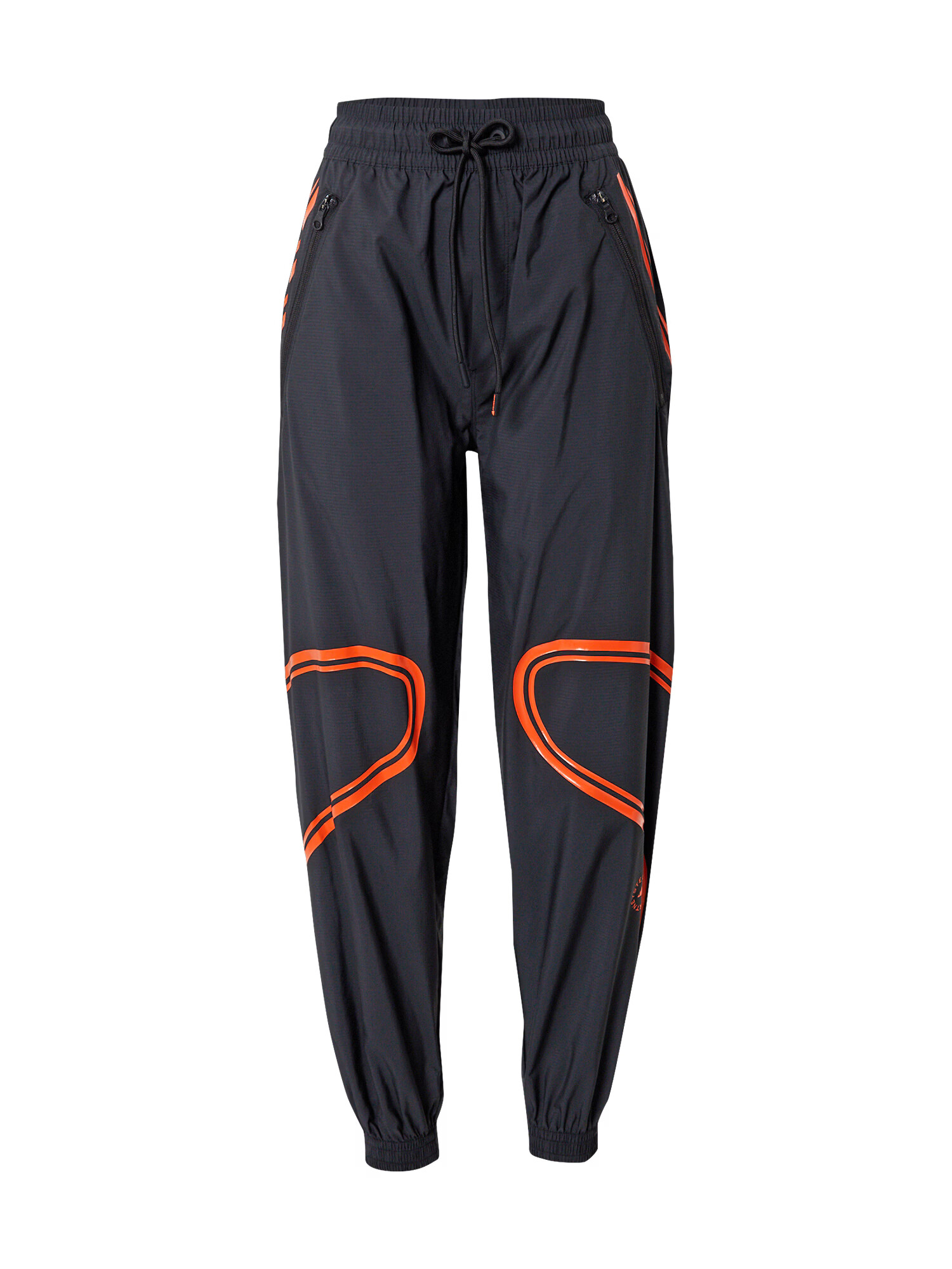 ADIDAS BY STELLA MCCARTNEY Pantaloni sport 'TruePace' portocaliu / negru - Pled.ro