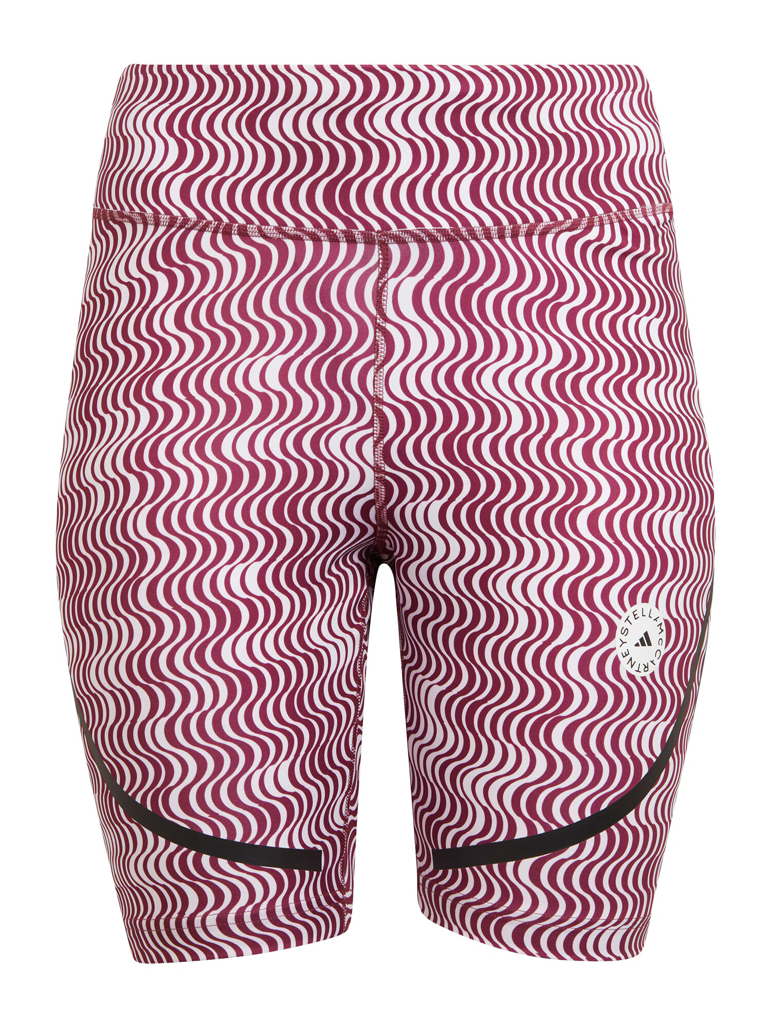 ADIDAS BY STELLA MCCARTNEY Pantaloni sport 'Truepurpose Printed Cycling ' roz închis / negru / alb - Pled.ro