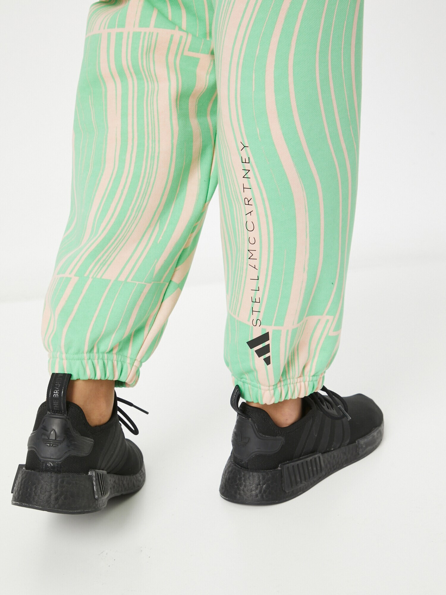 ADIDAS BY STELLA MCCARTNEY Pantaloni sport verde jad / roz / negru - Pled.ro