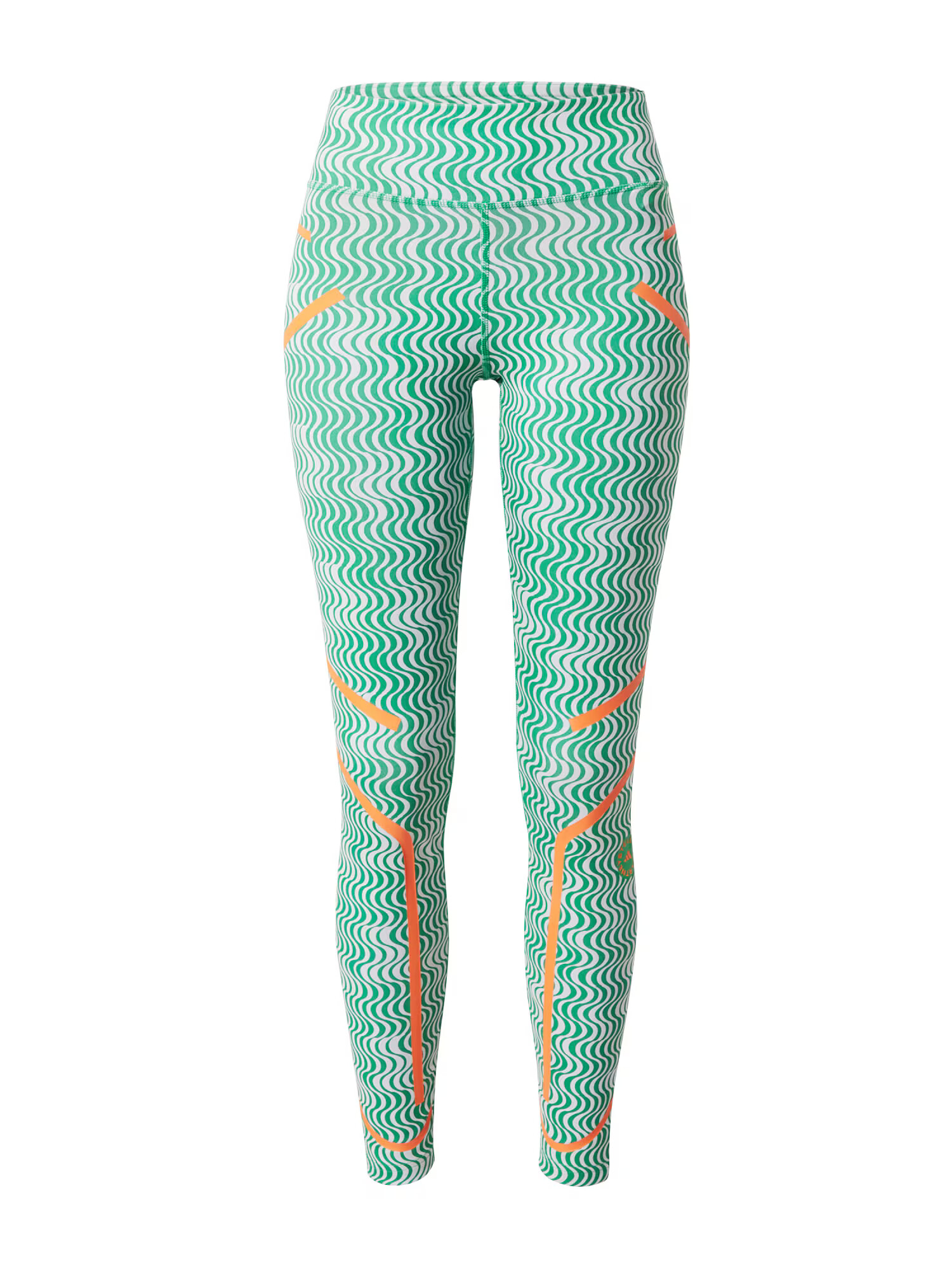 ADIDAS BY STELLA MCCARTNEY Pantaloni sport 'Truepurpose Printed' verde / portocaliu / alb - Pled.ro