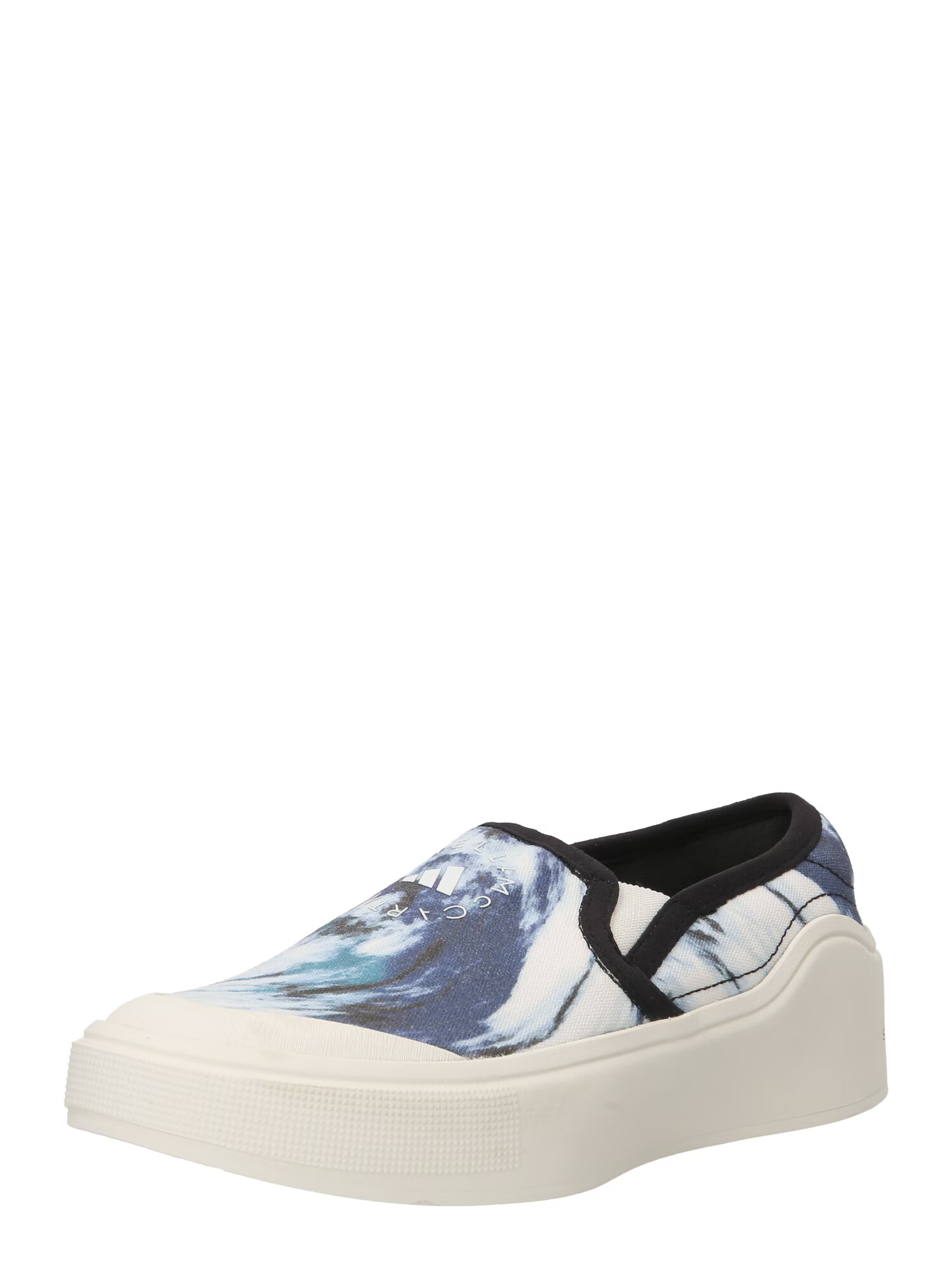 ADIDAS BY STELLA MCCARTNEY Pantofi sport 'Court' bleumarin / cyan / negru / alb murdar - Pled.ro