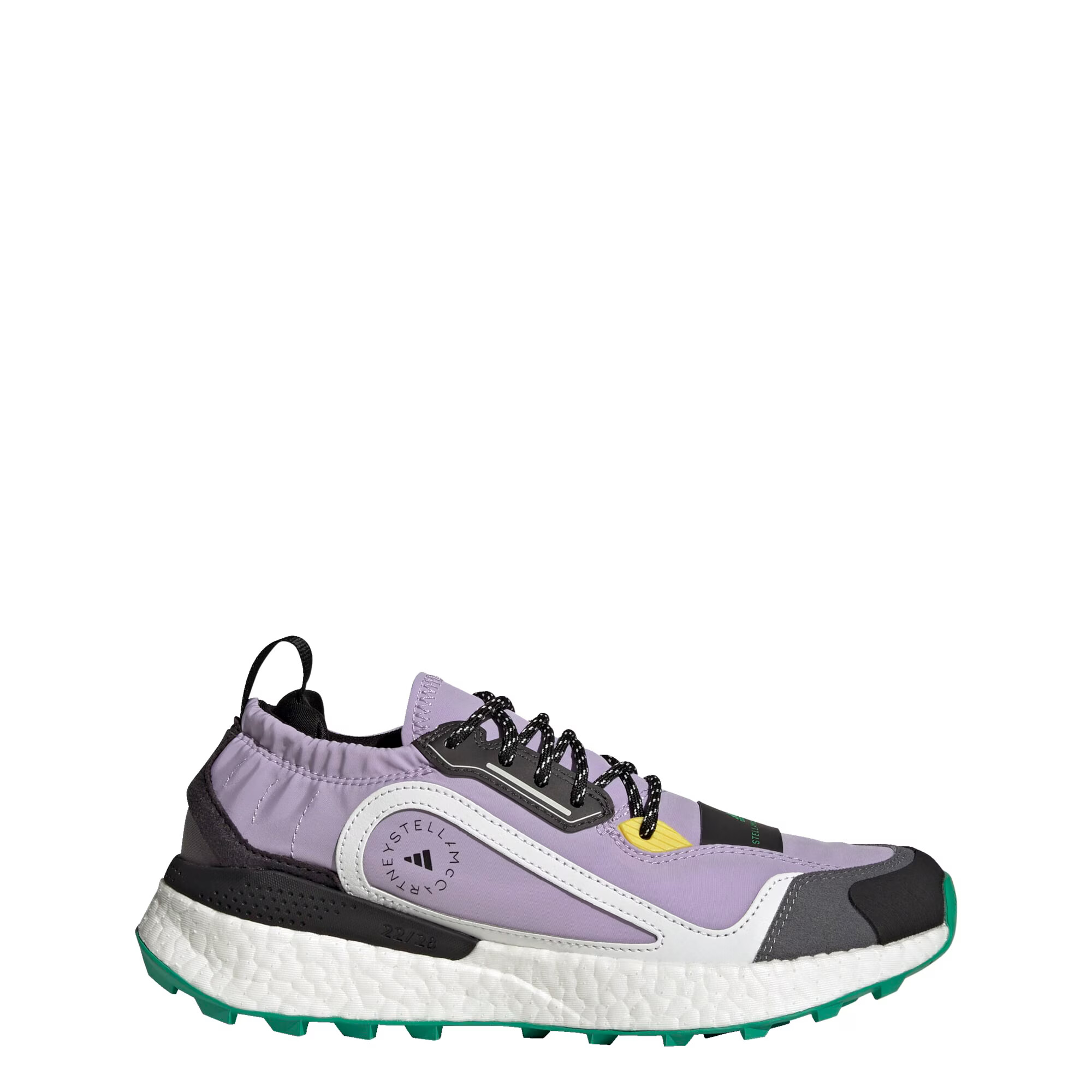 ADIDAS BY STELLA MCCARTNEY Sneaker de alergat 'Outdoorboost 2.0 Cold.Rdy' verde / mov lavandă / alb - Pled.ro