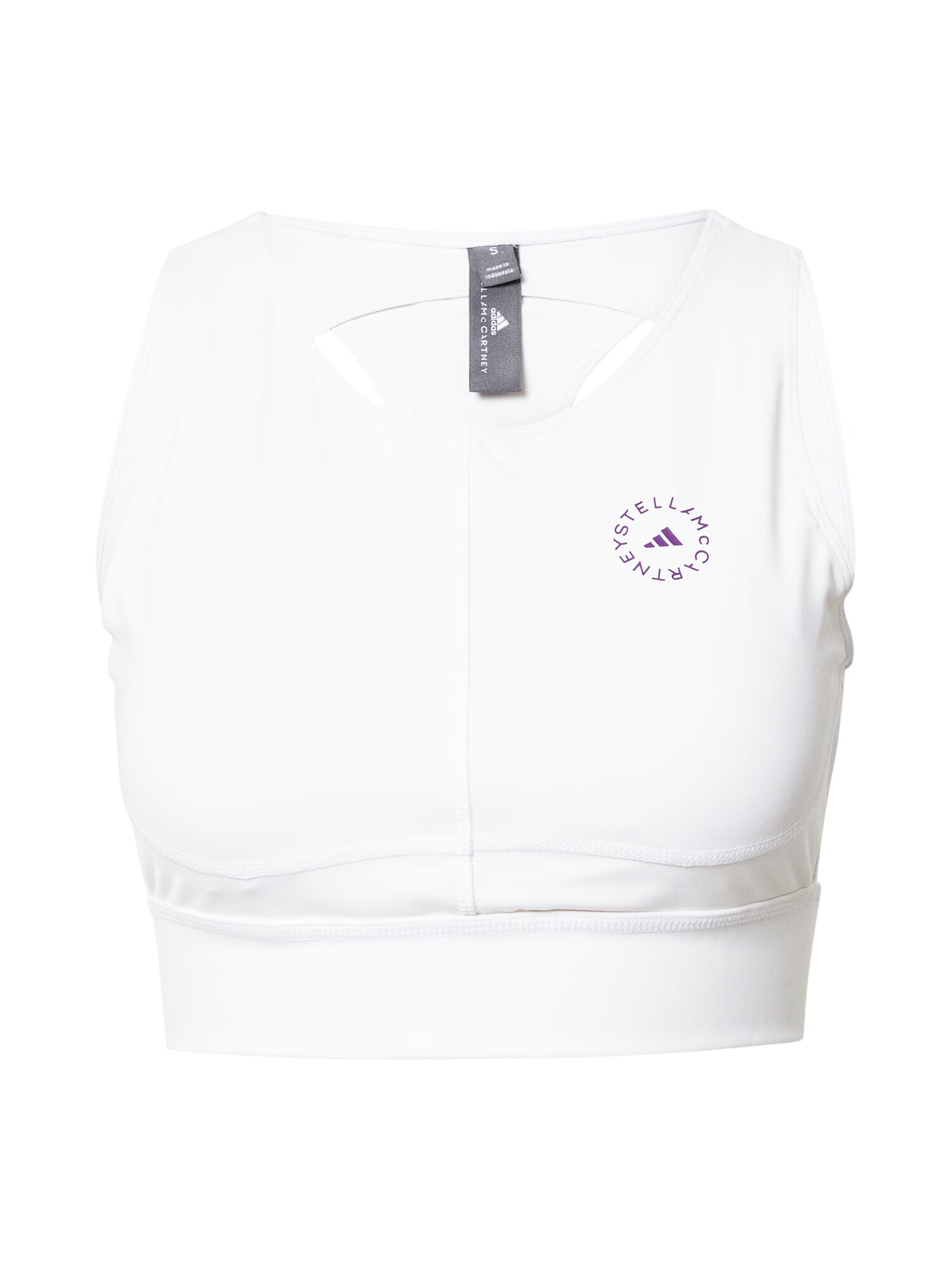 ADIDAS BY STELLA MCCARTNEY Sport top 'Truepurpose ' lila / alb - Pled.ro