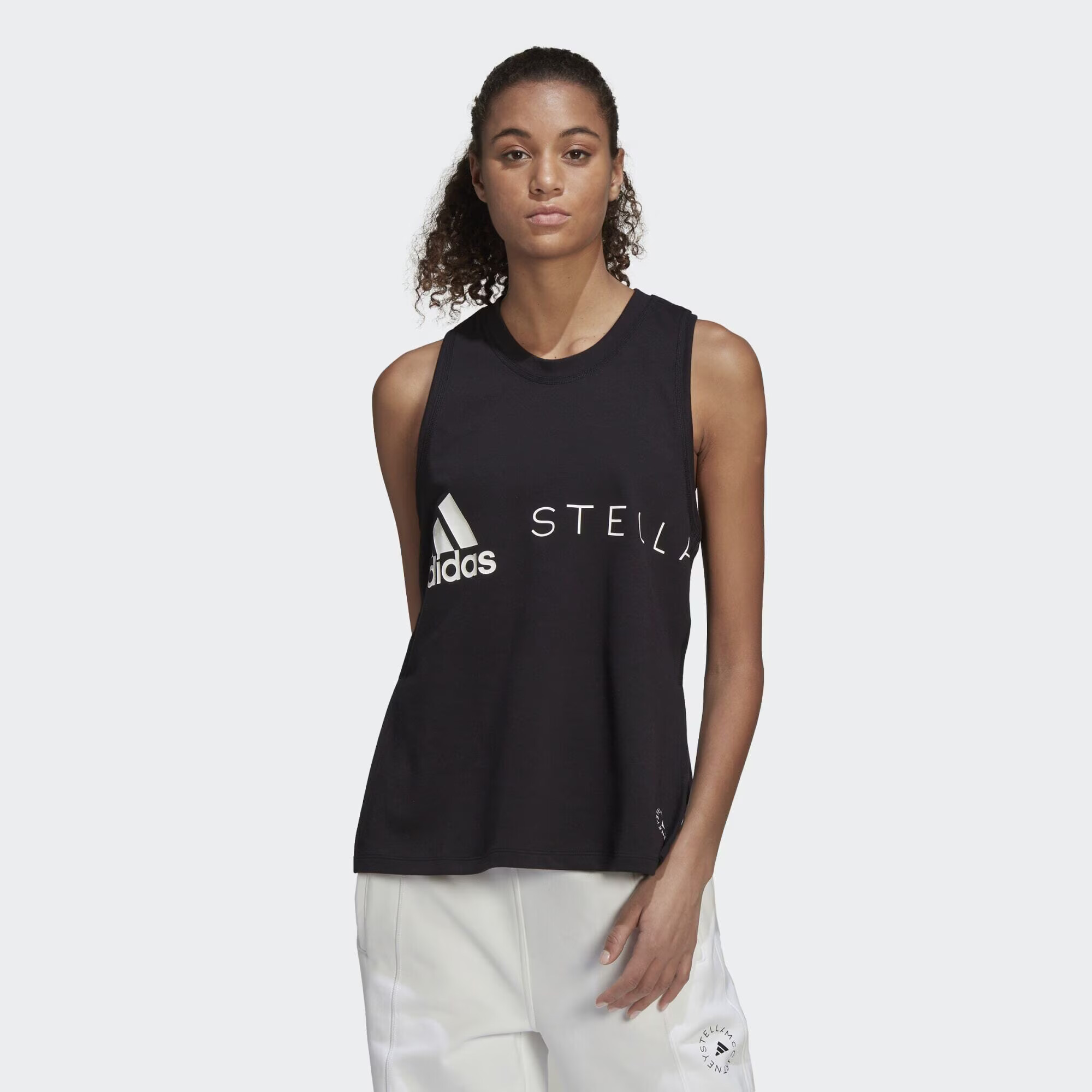 ADIDAS BY STELLA MCCARTNEY Sport top negru - Pled.ro