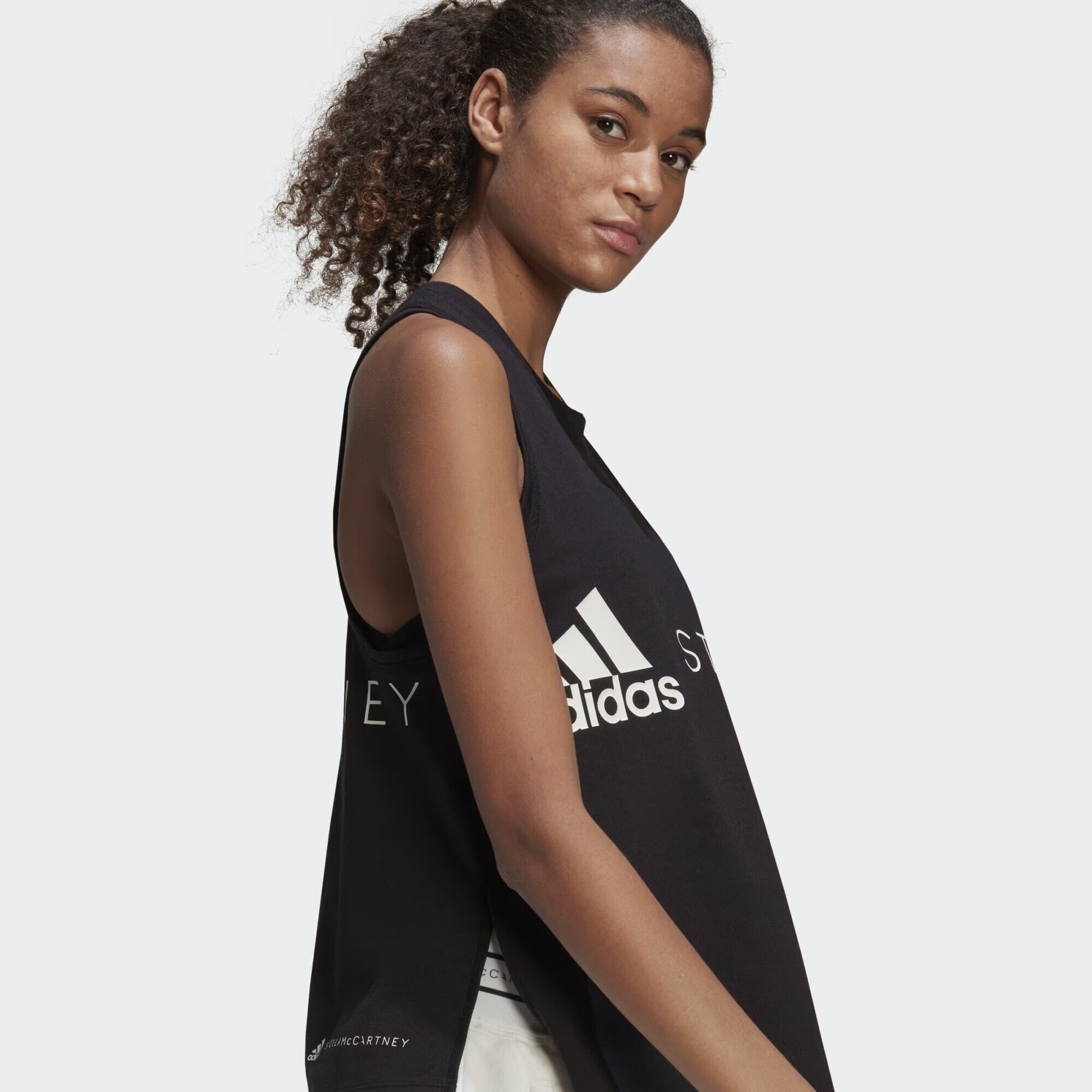 ADIDAS BY STELLA MCCARTNEY Sport top negru - Pled.ro