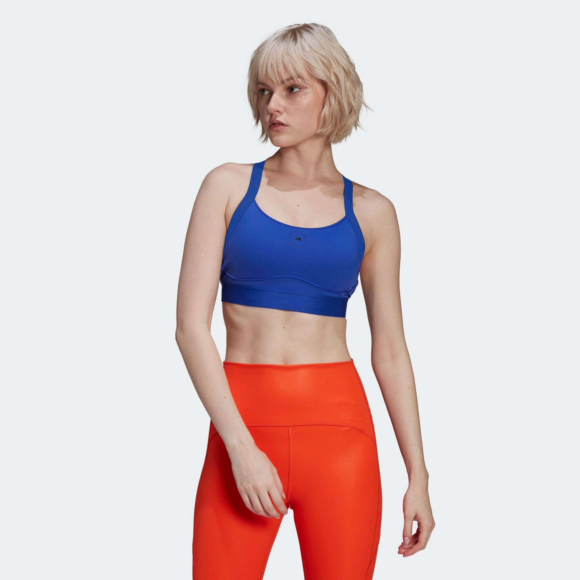 ADIDAS BY STELLA MCCARTNEY Sutien sport albastru - Pled.ro