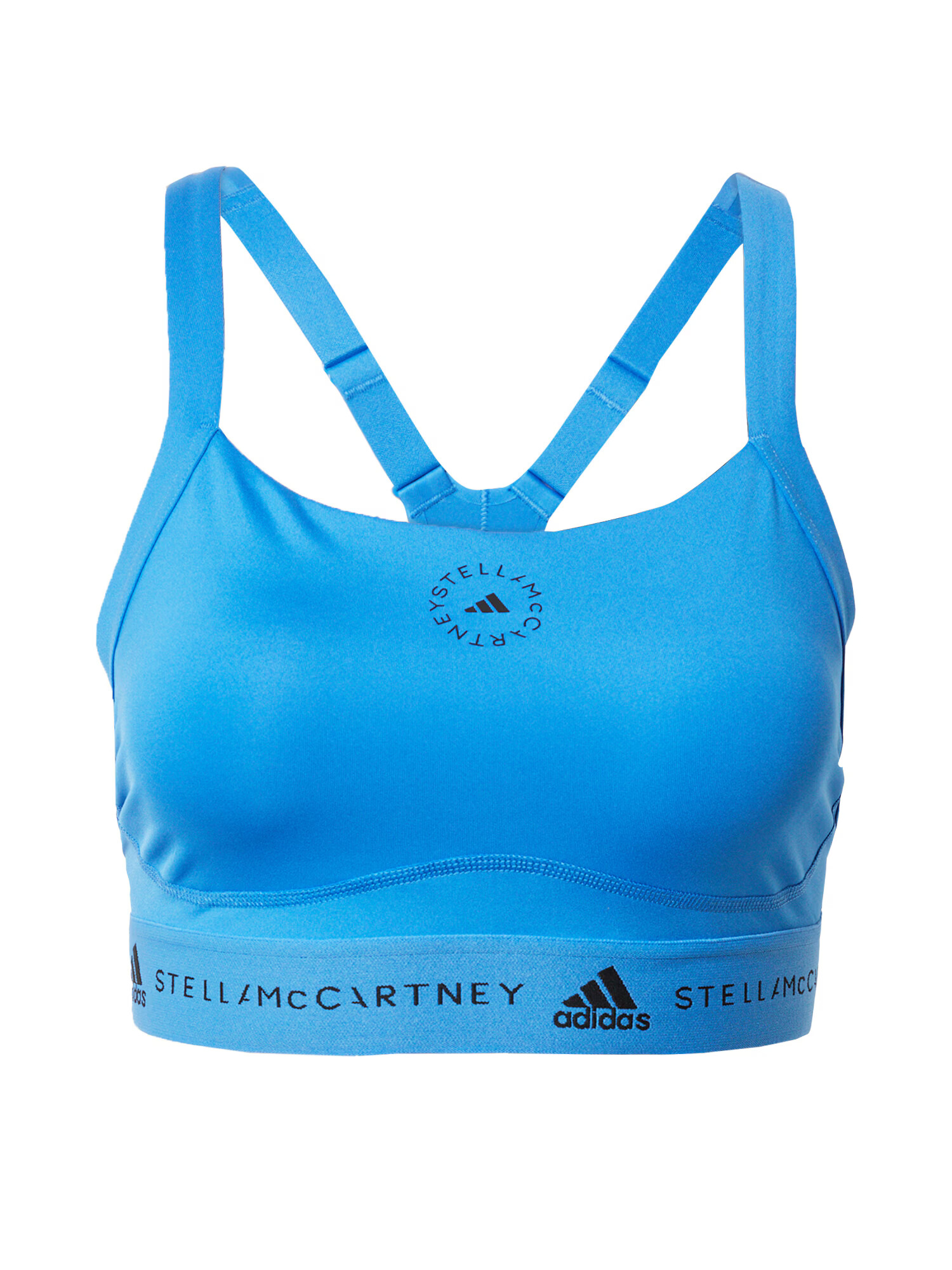 ADIDAS BY STELLA MCCARTNEY Sutien sport 'Truepurpose Medium Support' bleumarin / azuriu / negru - Pled.ro