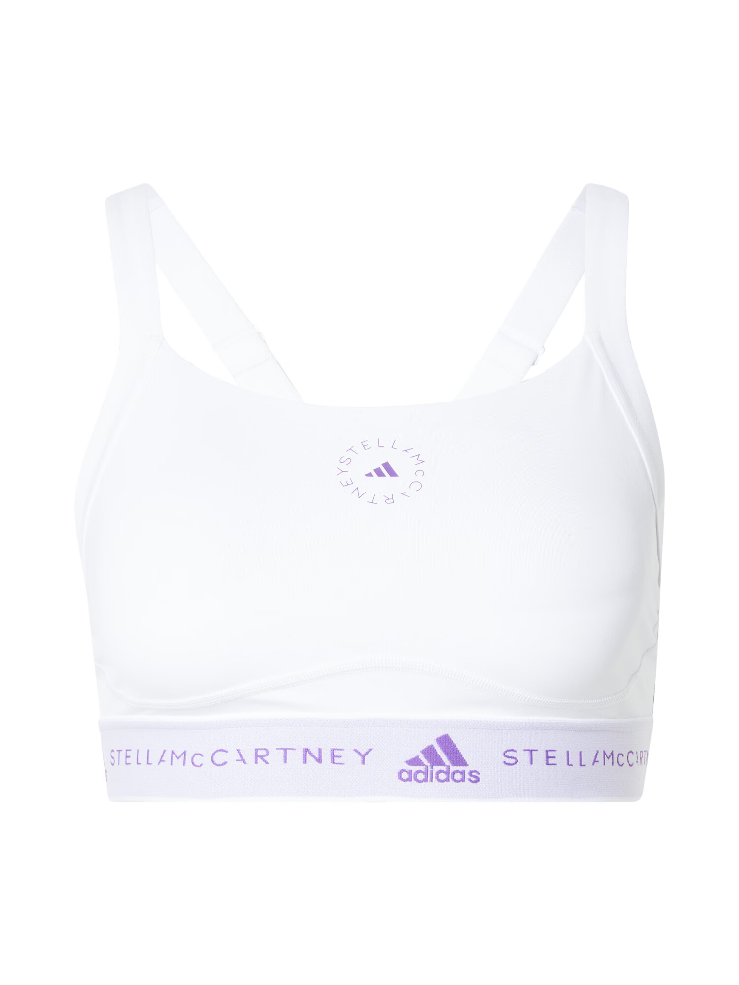 ADIDAS BY STELLA MCCARTNEY Sutien sport lila / alb - Pled.ro