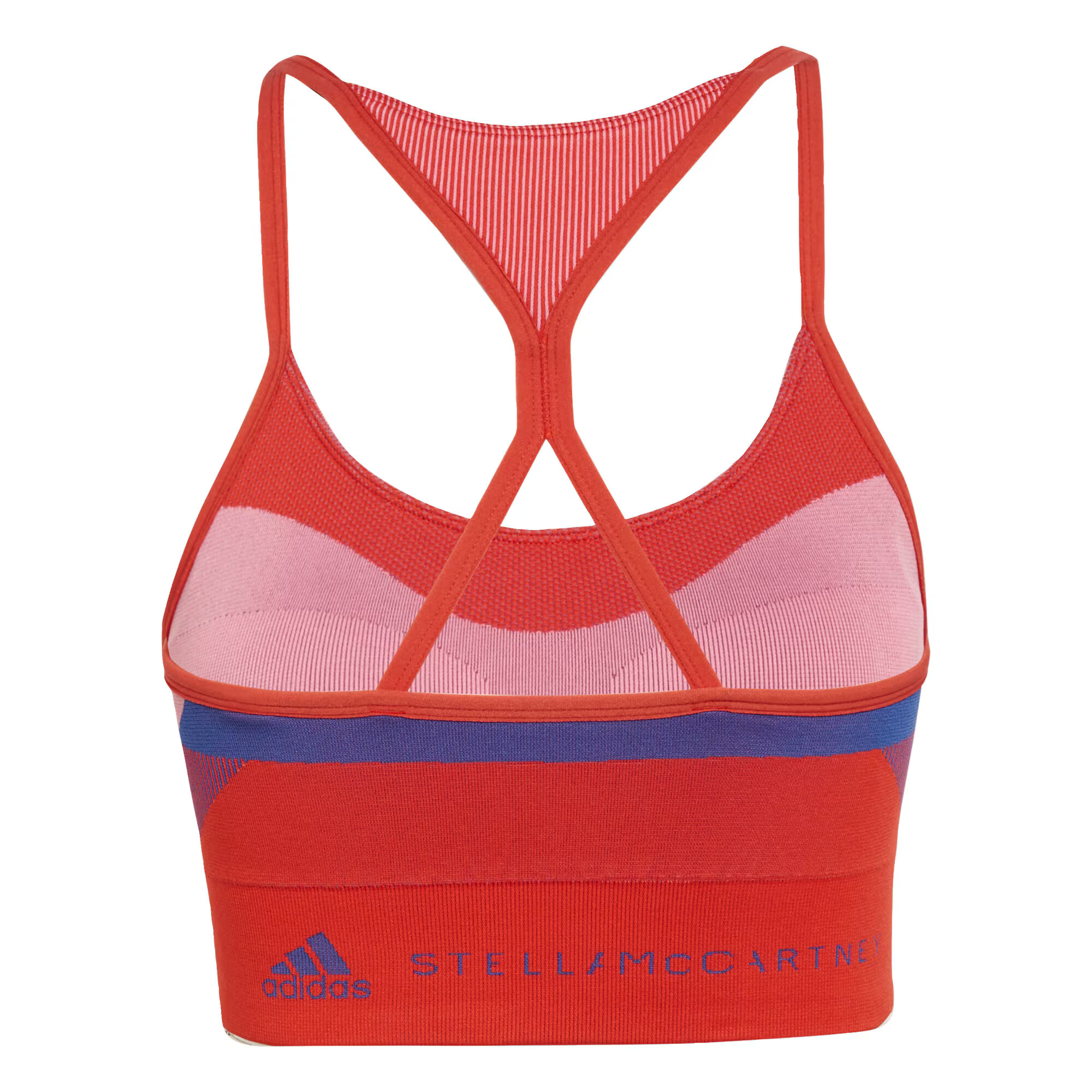 ADIDAS BY STELLA MCCARTNEY Sutien sport 'Stella McCartney TrueStrength' lila / roz / roșu - Pled.ro