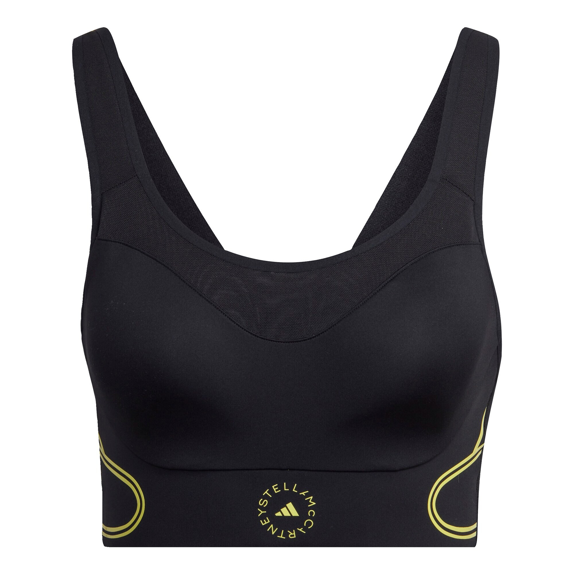 ADIDAS BY STELLA MCCARTNEY Sutien sport 'Truepace High Support' verde deschis / negru - Pled.ro