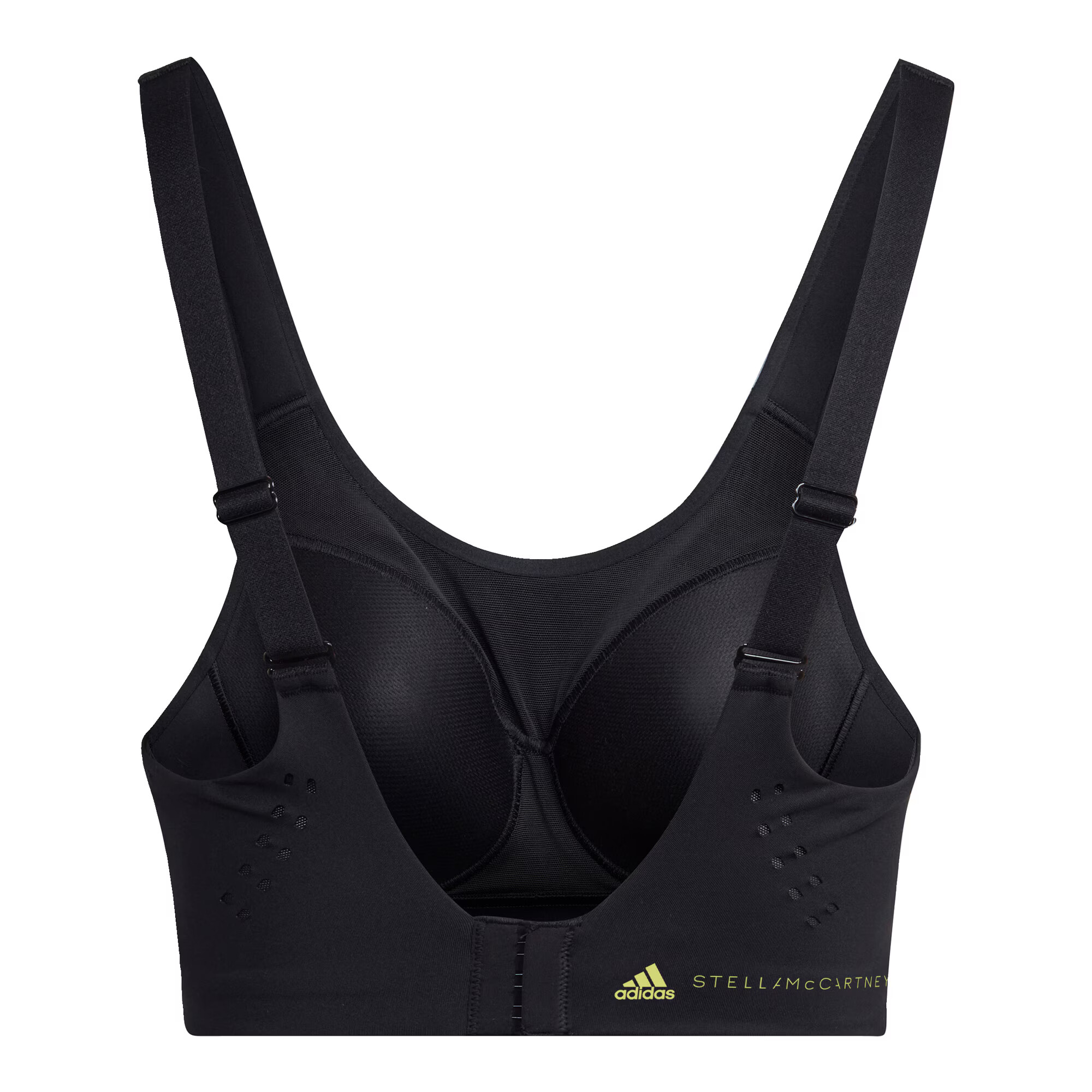 ADIDAS BY STELLA MCCARTNEY Sutien sport 'Truepace High Support' verde deschis / negru - Pled.ro