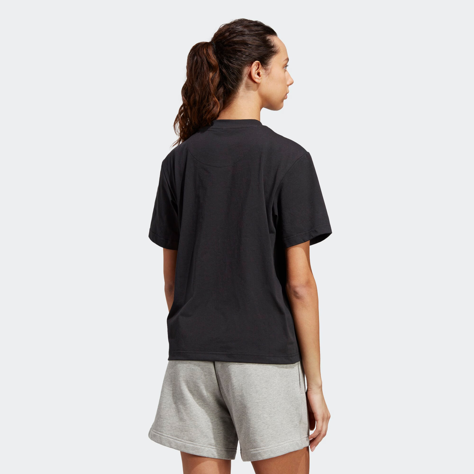 ADIDAS BY STELLA MCCARTNEY Tricou funcțional 'Truecasuals' negru / alb - Pled.ro