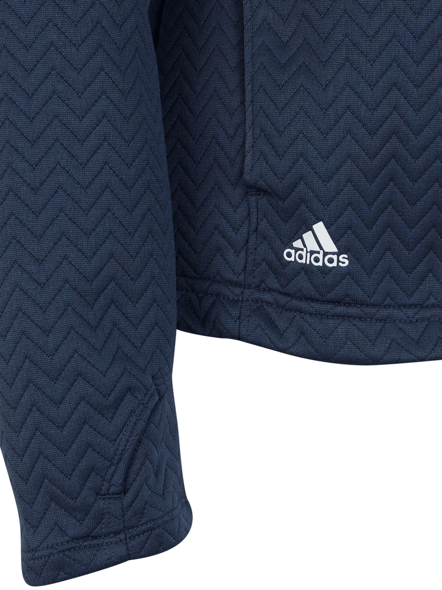 ADIDAS GOLF Bluză cu fermoar sport bleumarin / alb - Pled.ro