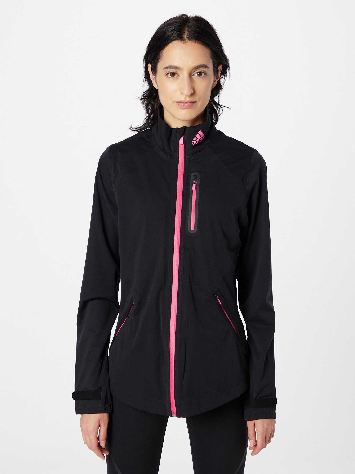 ADIDAS GOLF Geacă sport magenta / negru - Pled.ro