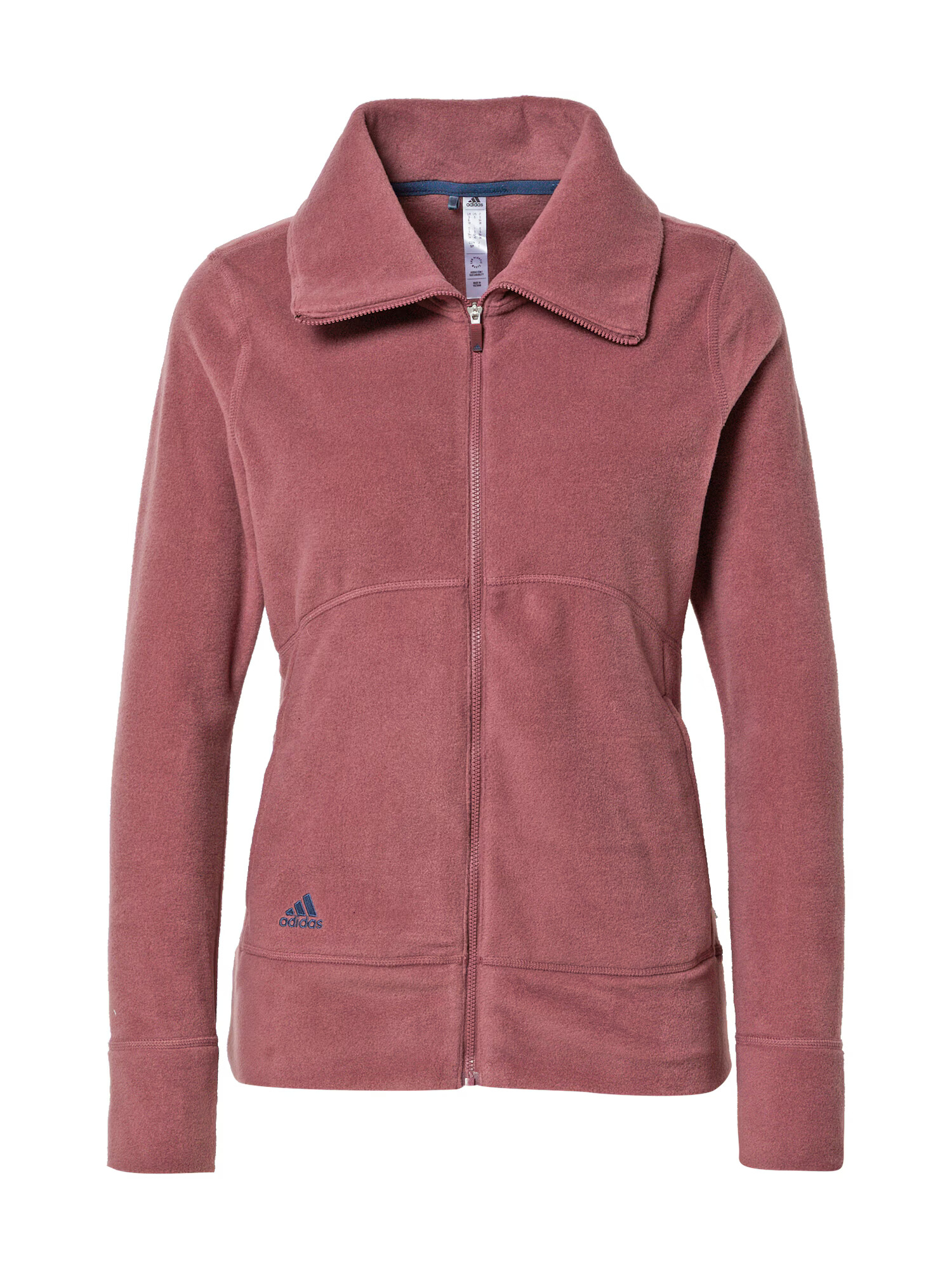 ADIDAS GOLF Jachetă fleece funcțională roșu burgundy / negru - Pled.ro