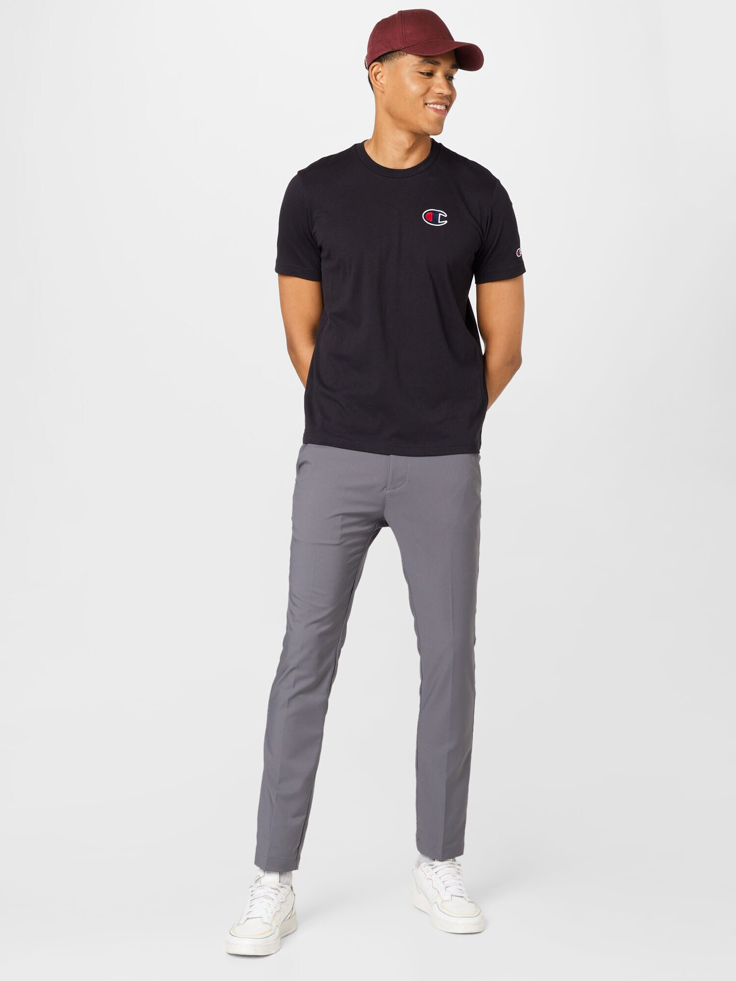 ADIDAS GOLF Pantaloni sport gri - Pled.ro