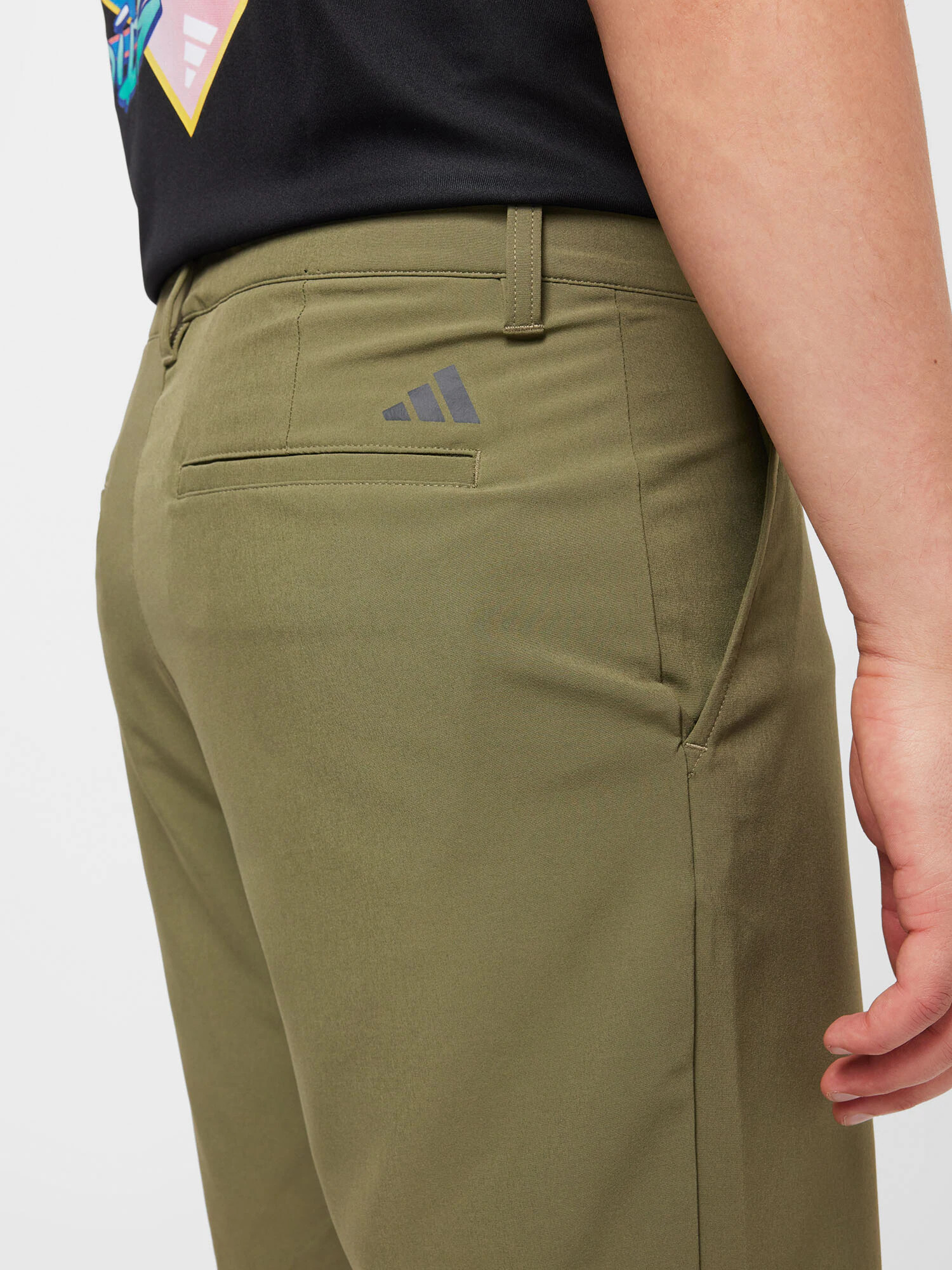 ADIDAS GOLF Pantaloni sport oliv / negru - Pled.ro