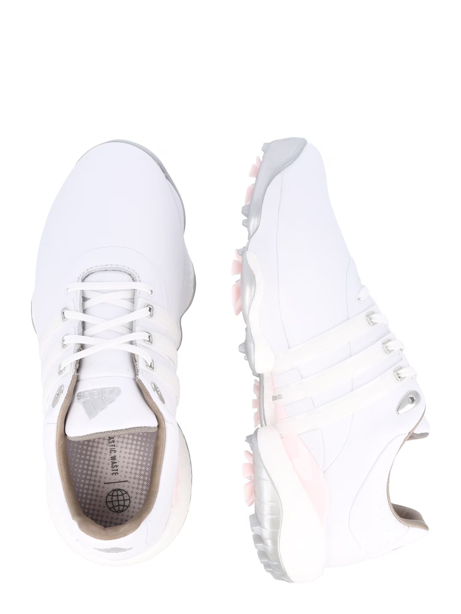 ADIDAS GOLF Pantofi sport gri / alb - Pled.ro