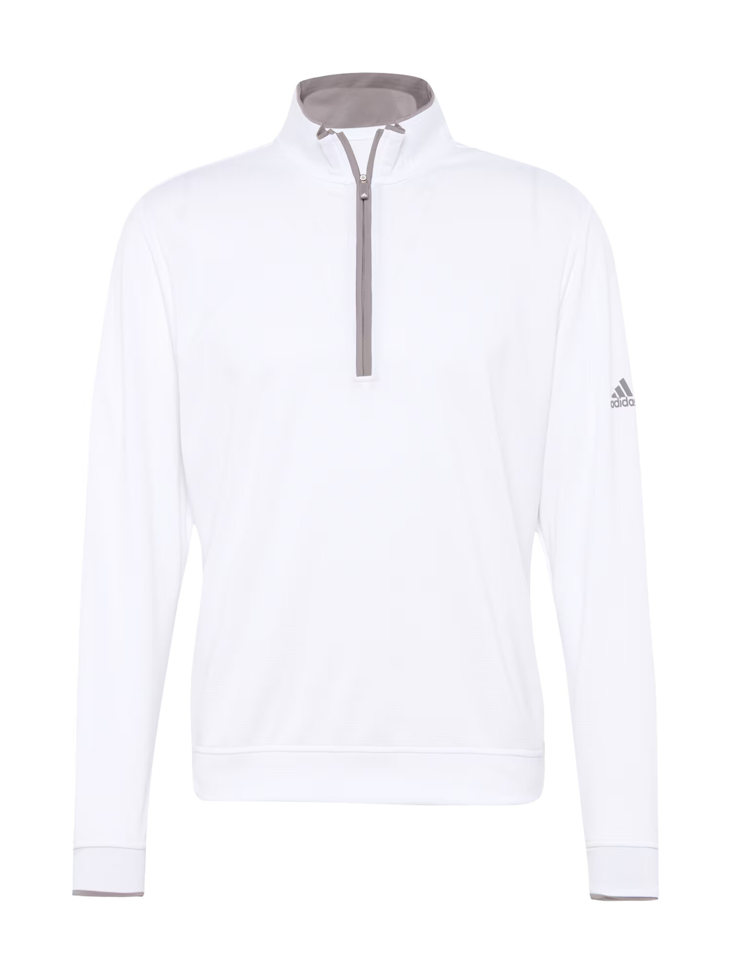 ADIDAS GOLF Pulovere sport gri / alb - Pled.ro