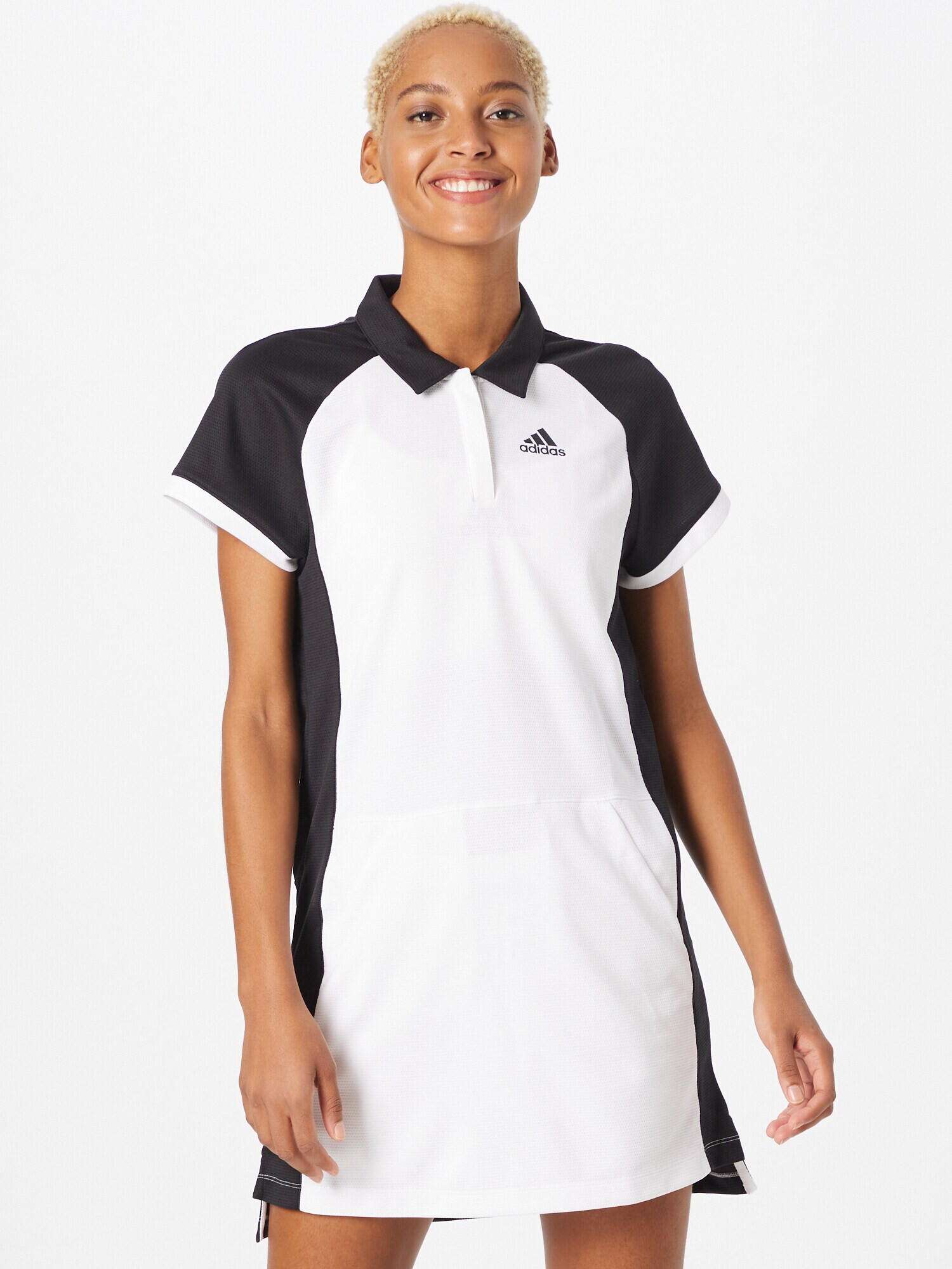 ADIDAS GOLF Rochie sport negru / alb - Pled.ro