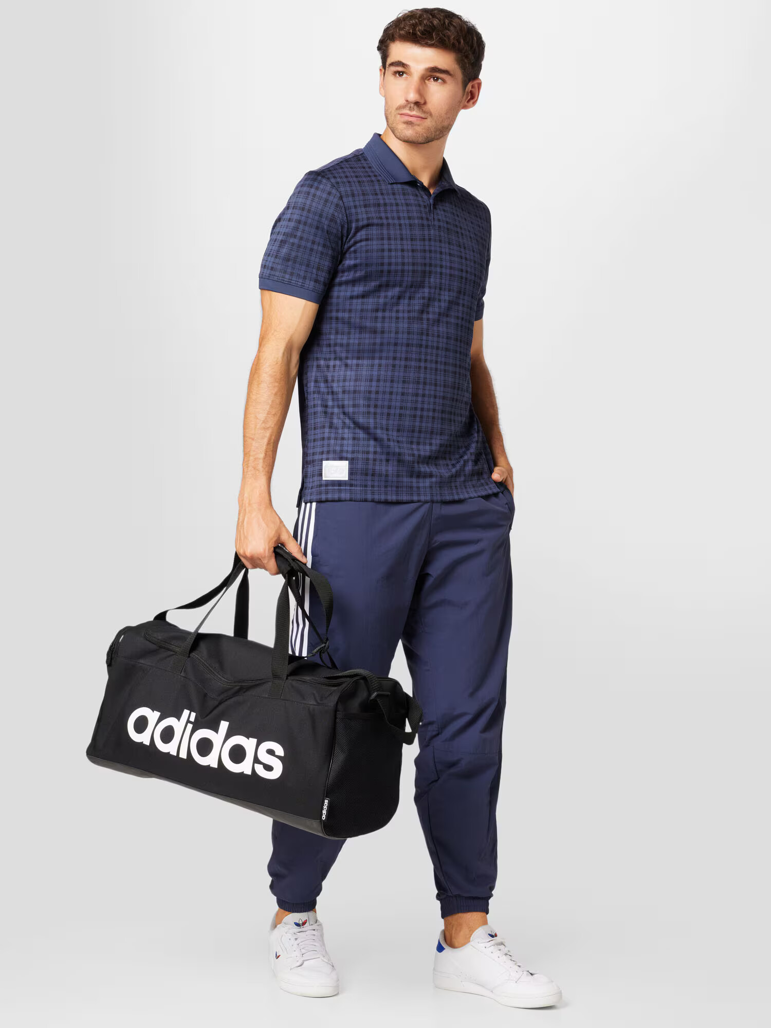 ADIDAS GOLF Tricou funcțional albastru / bleumarin / gri - Pled.ro