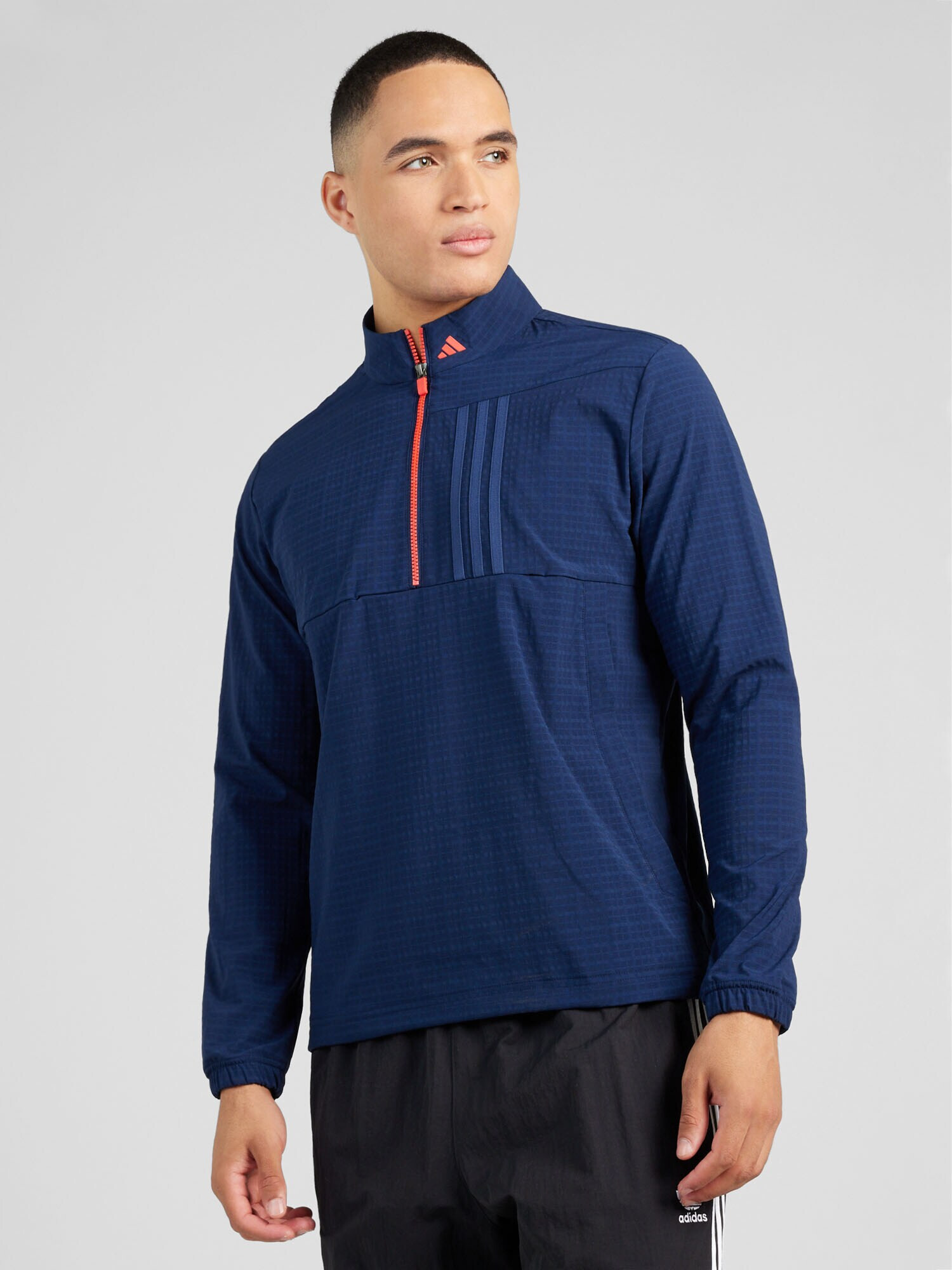 ADIDAS GOLF Tricou funcțional albastru / bleumarin / portocaliu - Pled.ro