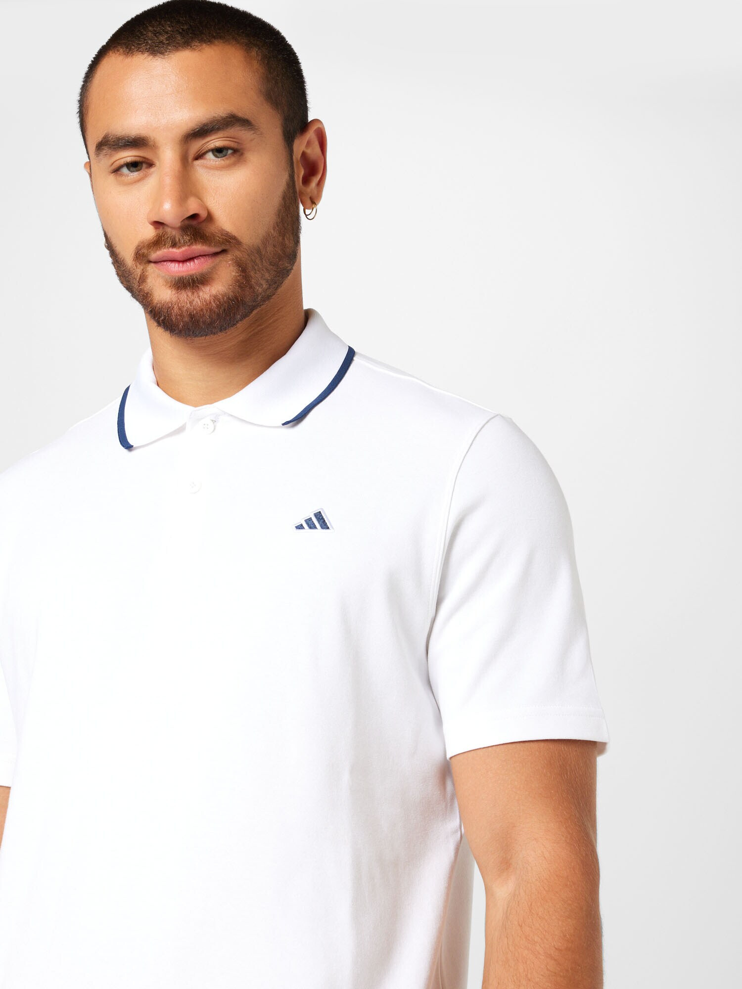 ADIDAS GOLF Tricou funcțional albastru marin / alb - Pled.ro