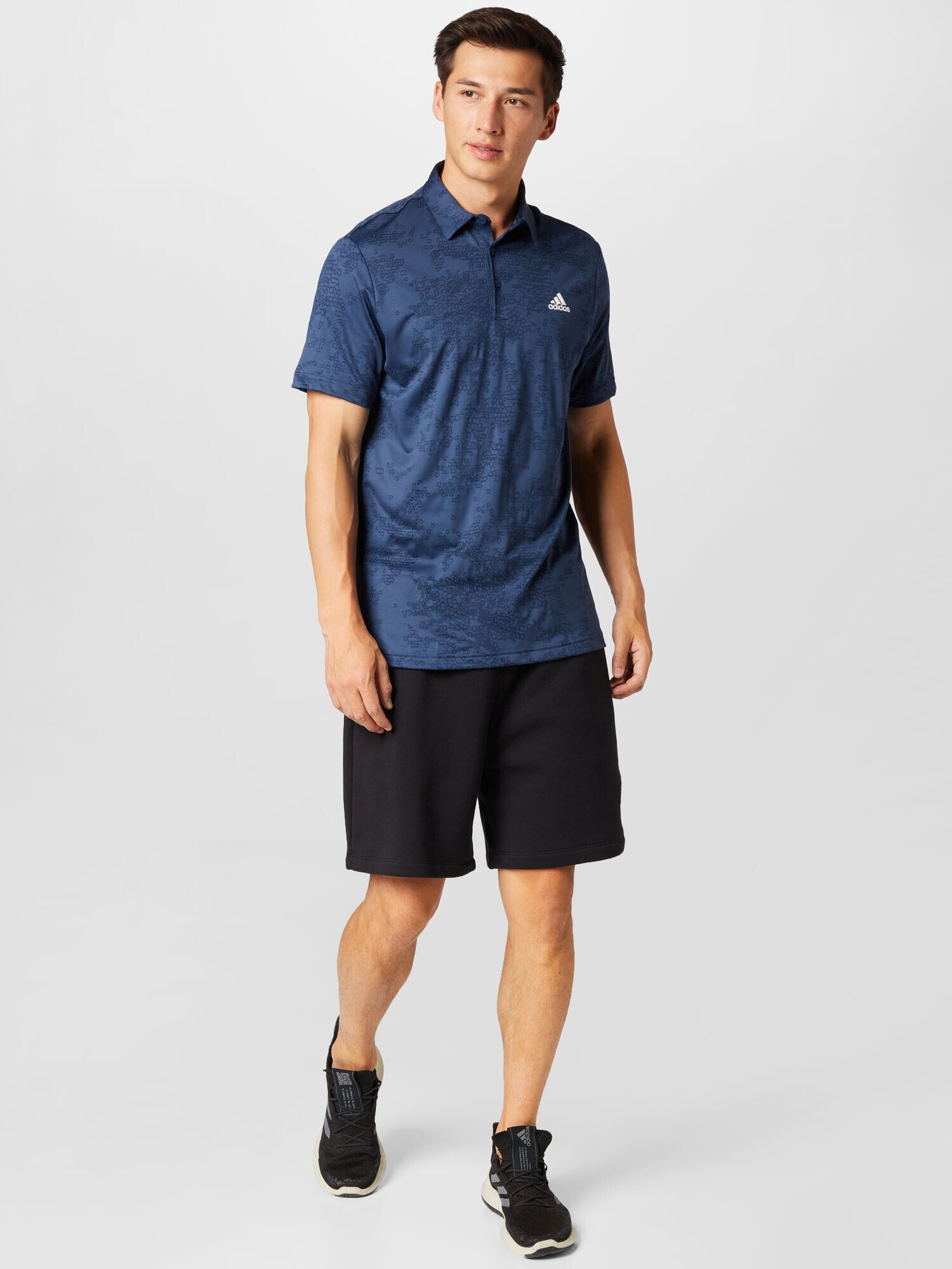 ADIDAS GOLF Tricou funcțional albastru marin / albastru închis / alb - Pled.ro