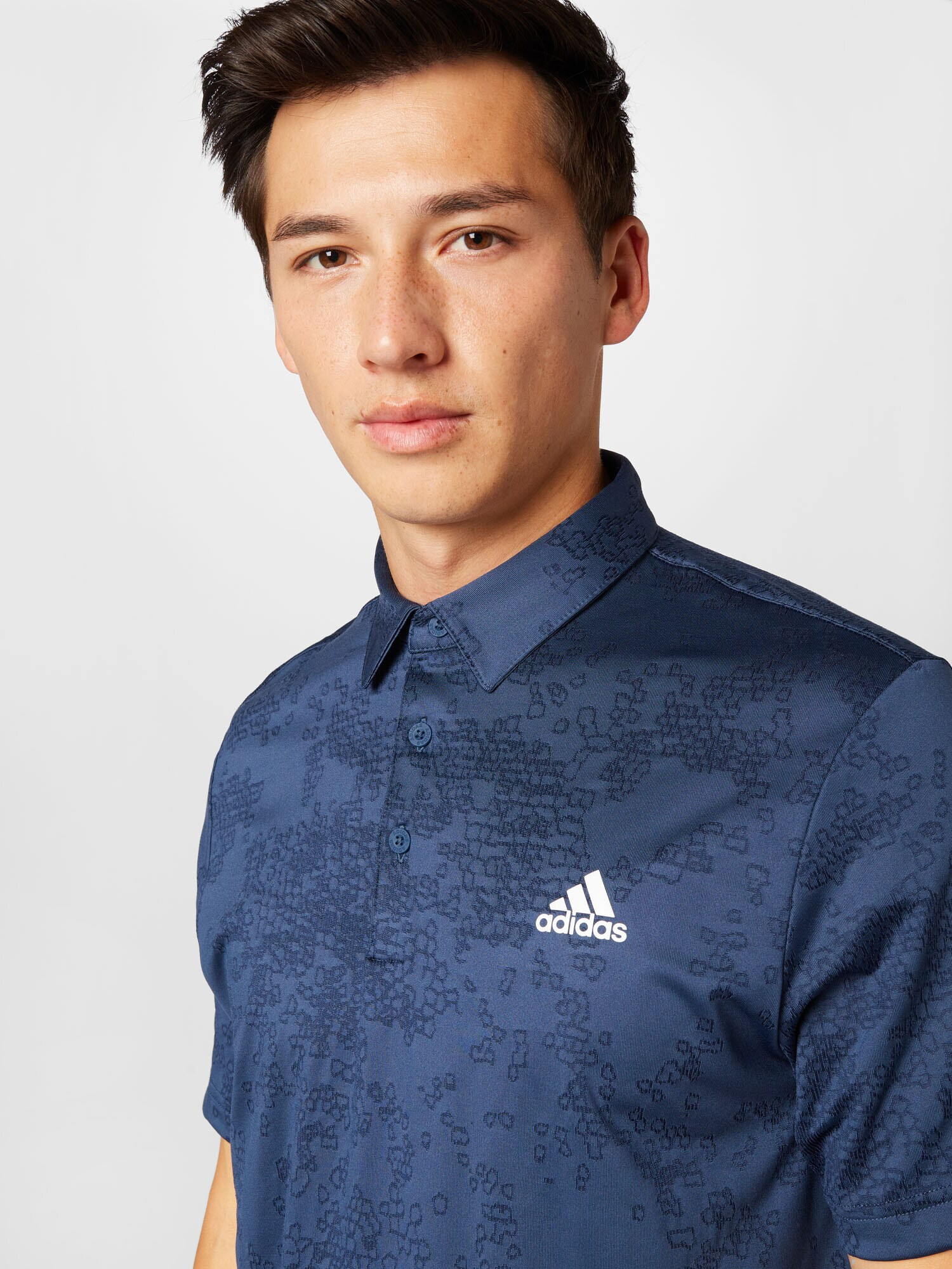 ADIDAS GOLF Tricou funcțional albastru marin / albastru închis / alb - Pled.ro