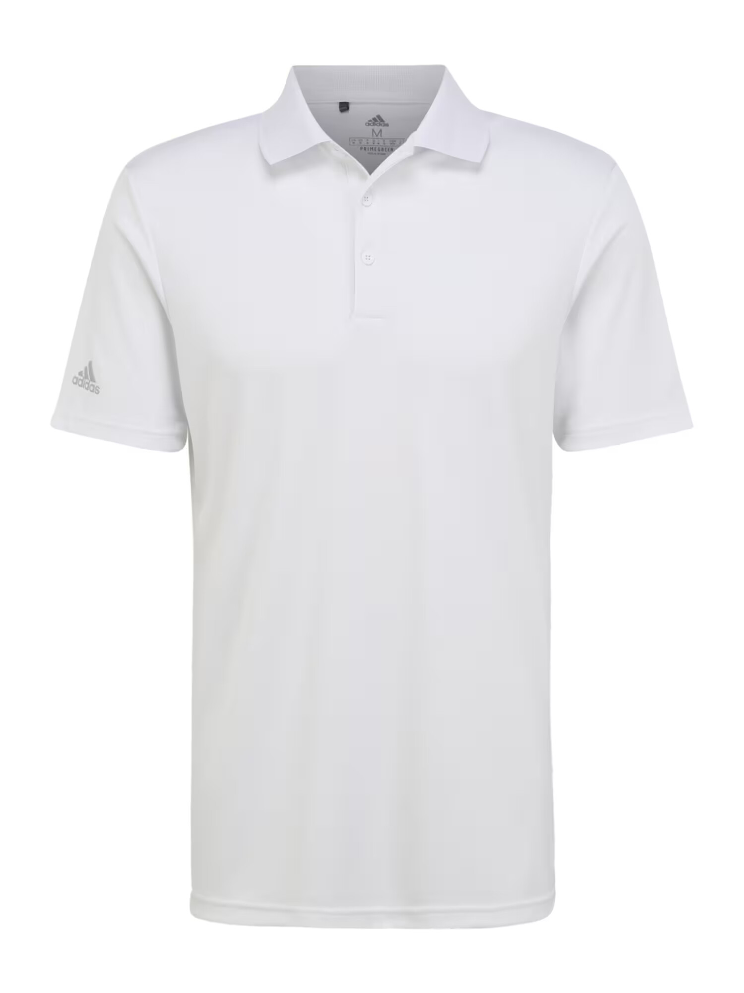 ADIDAS GOLF Tricou funcțional argintiu / alb - Pled.ro