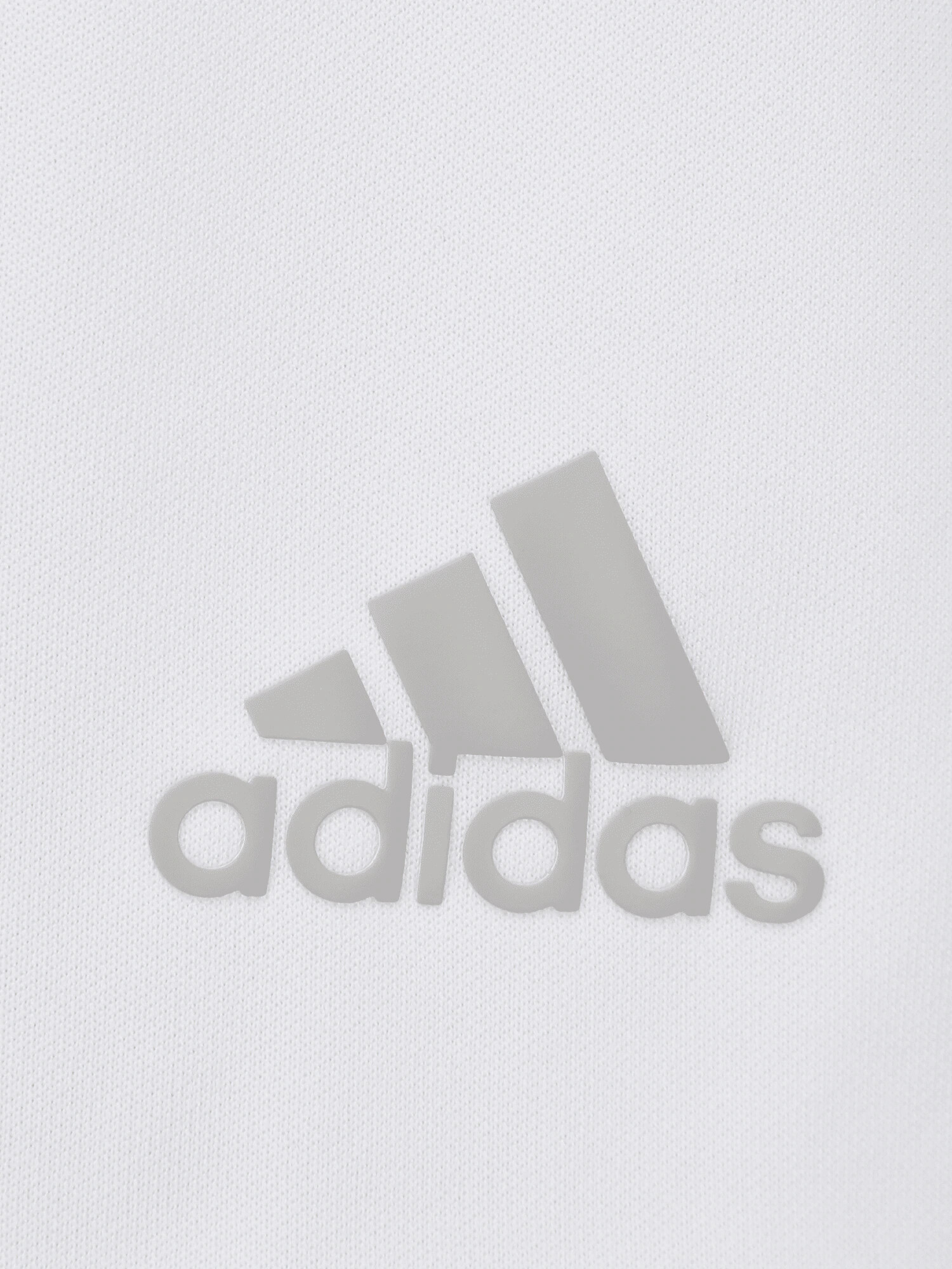 ADIDAS GOLF Tricou funcțional argintiu / alb - Pled.ro