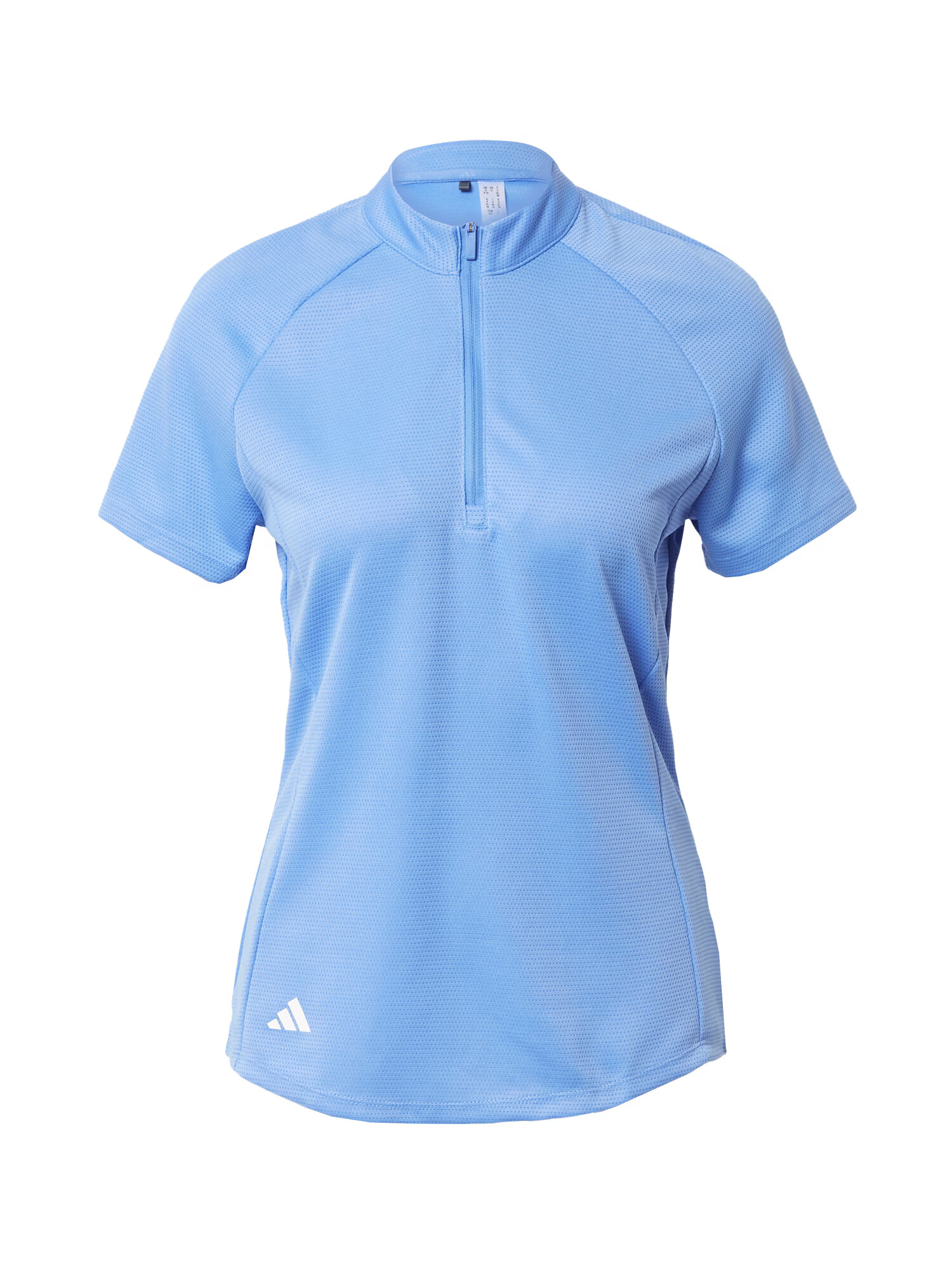 ADIDAS GOLF Tricou funcțional azuriu / alb - Pled.ro