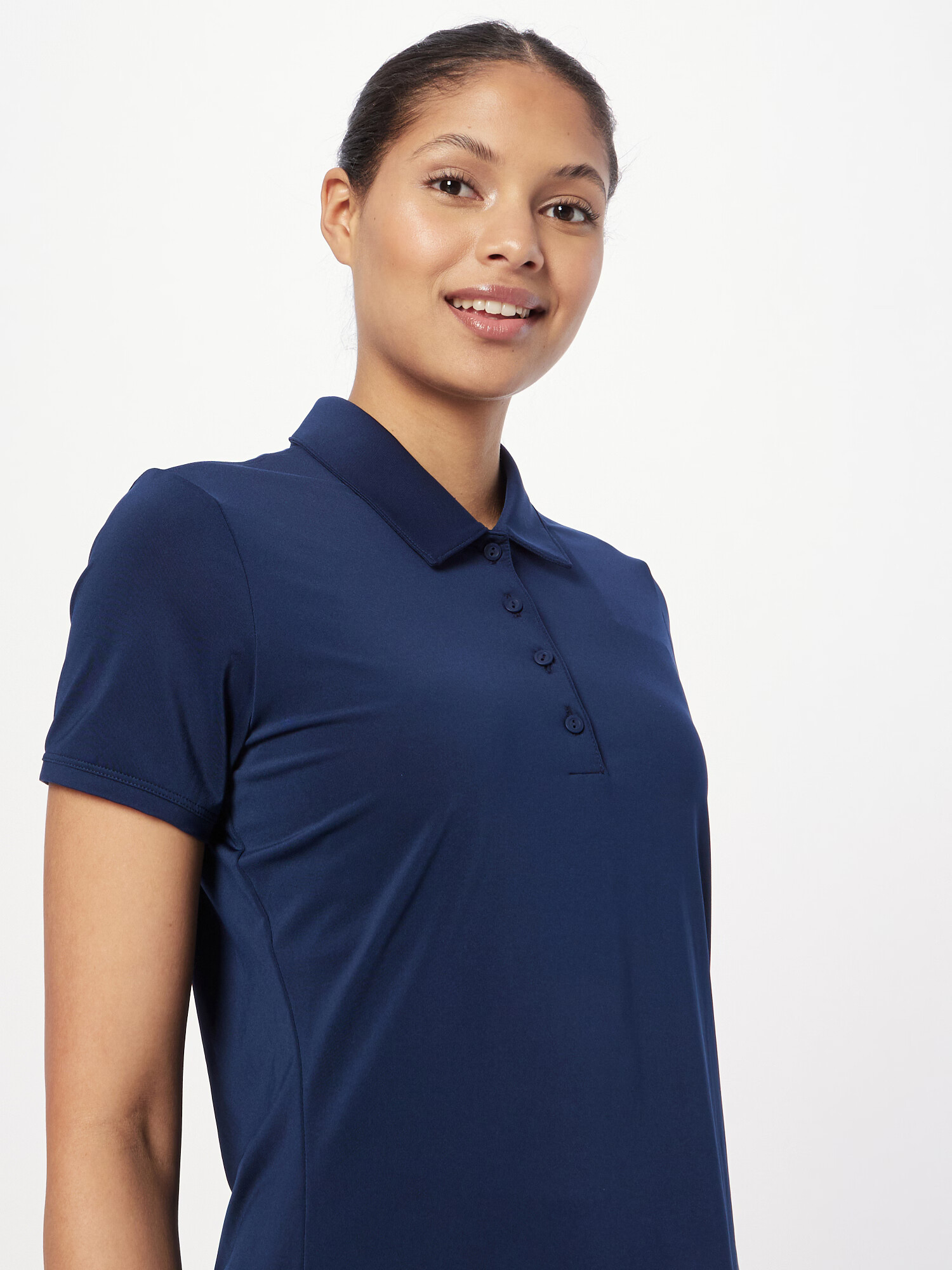 ADIDAS GOLF Tricou funcțional bleumarin / alb - Pled.ro