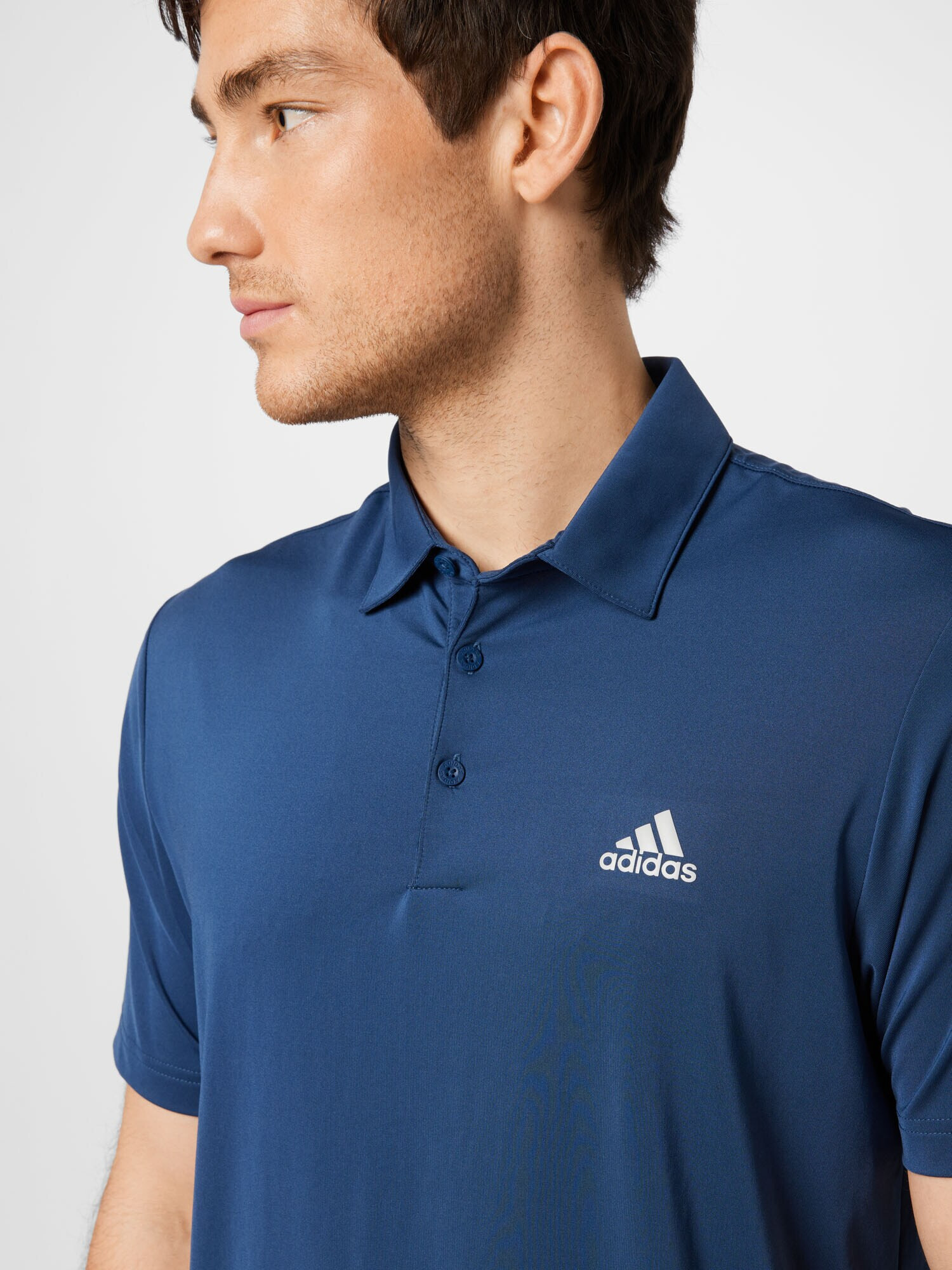 ADIDAS GOLF Tricou funcțional bleumarin / alb - Pled.ro