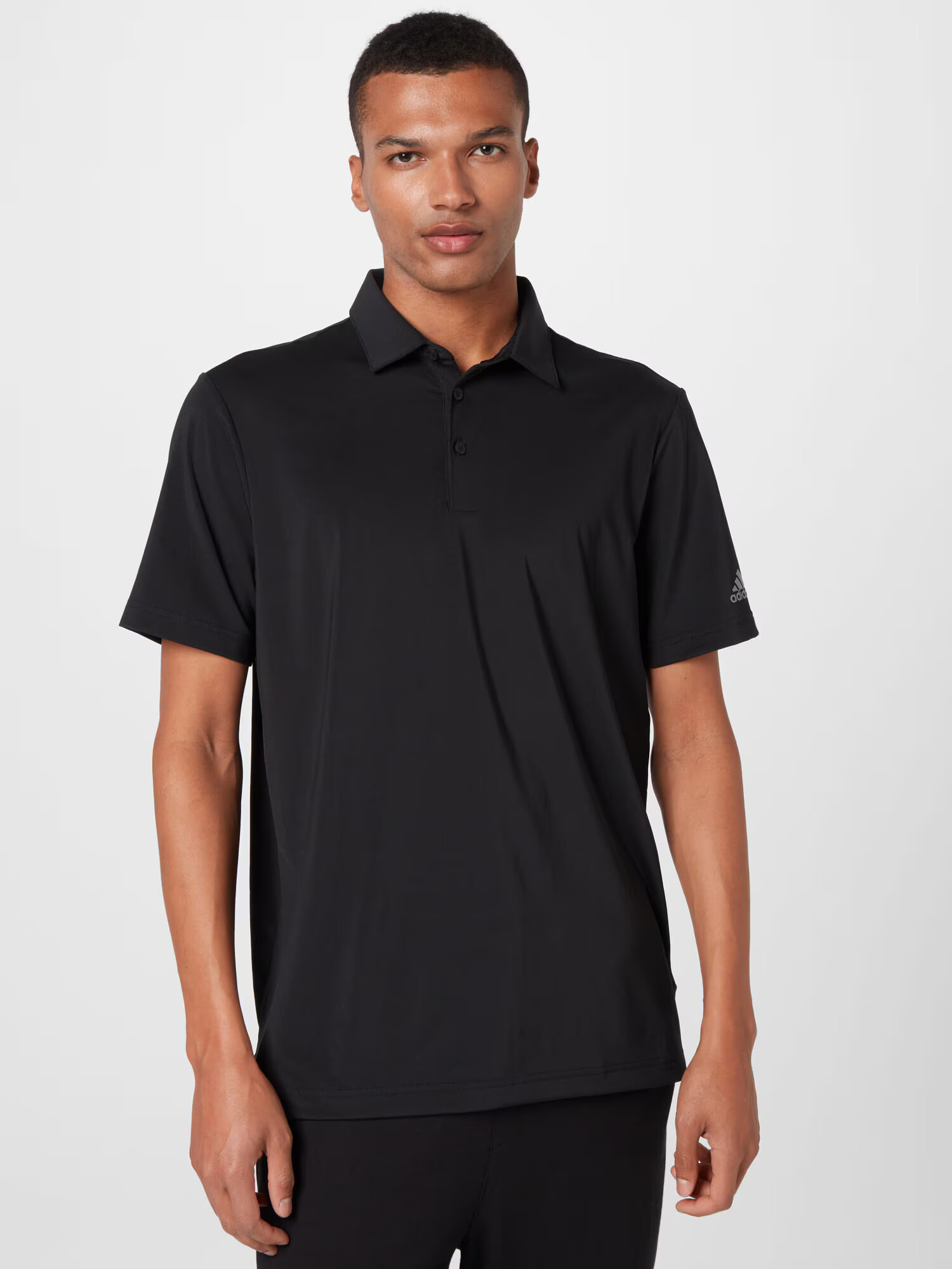 ADIDAS GOLF Tricou funcțional gri deschis / negru - Pled.ro