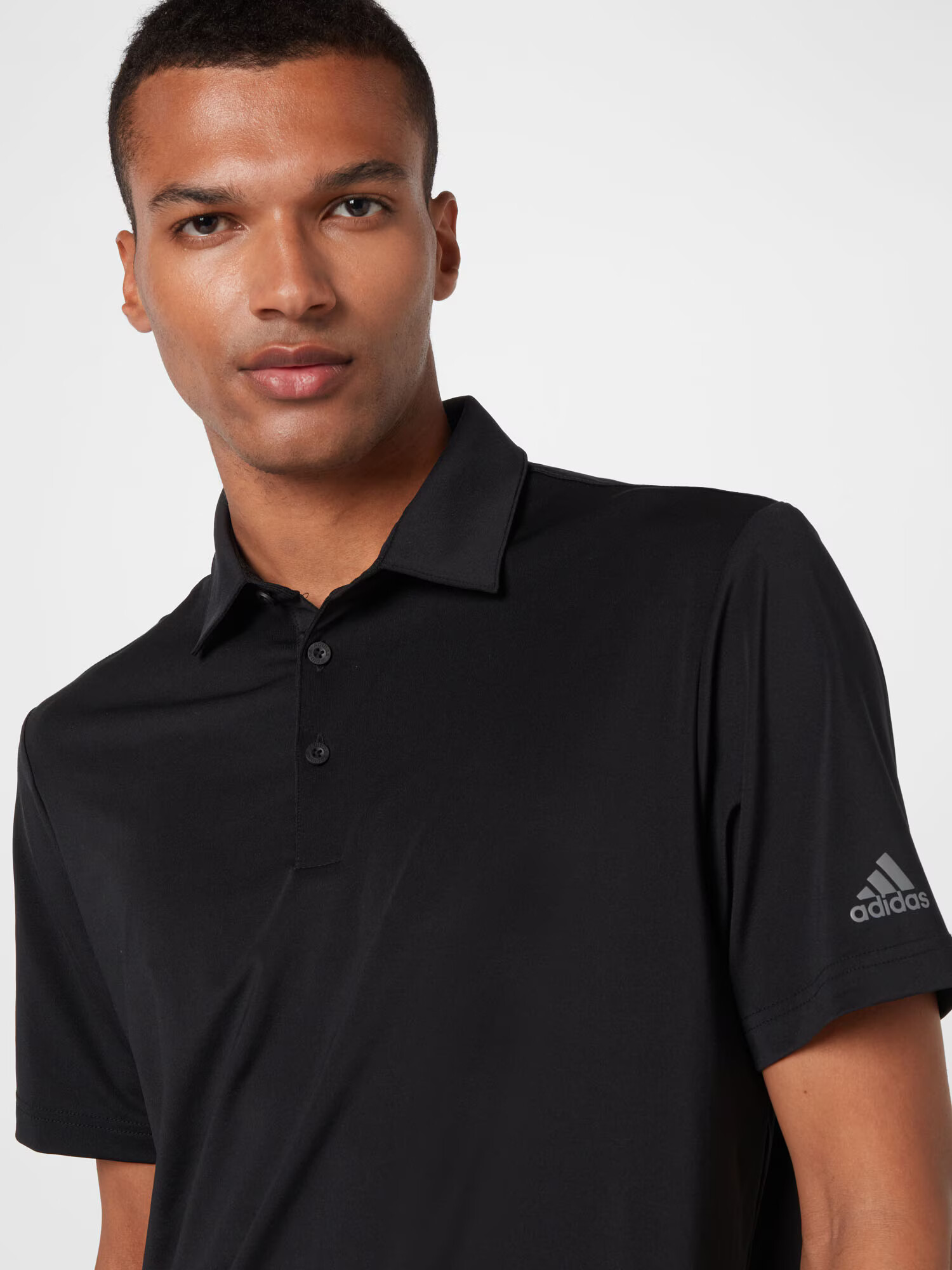 ADIDAS GOLF Tricou funcțional gri deschis / negru - Pled.ro