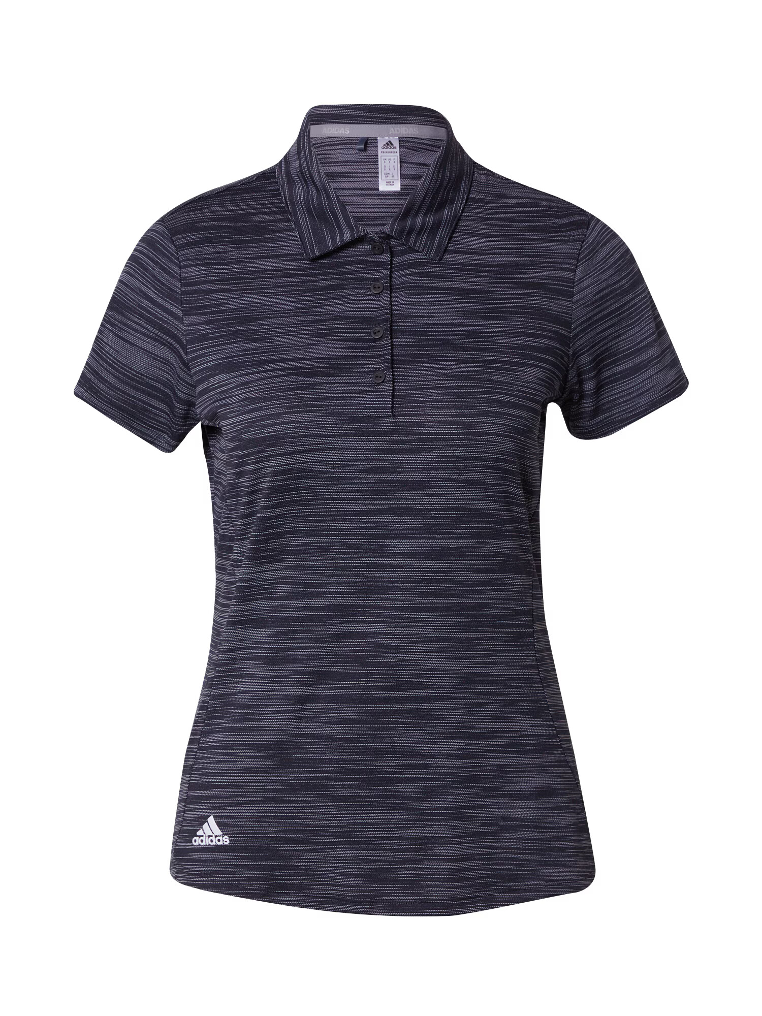 ADIDAS GOLF Tricou funcțional negru / alb - Pled.ro