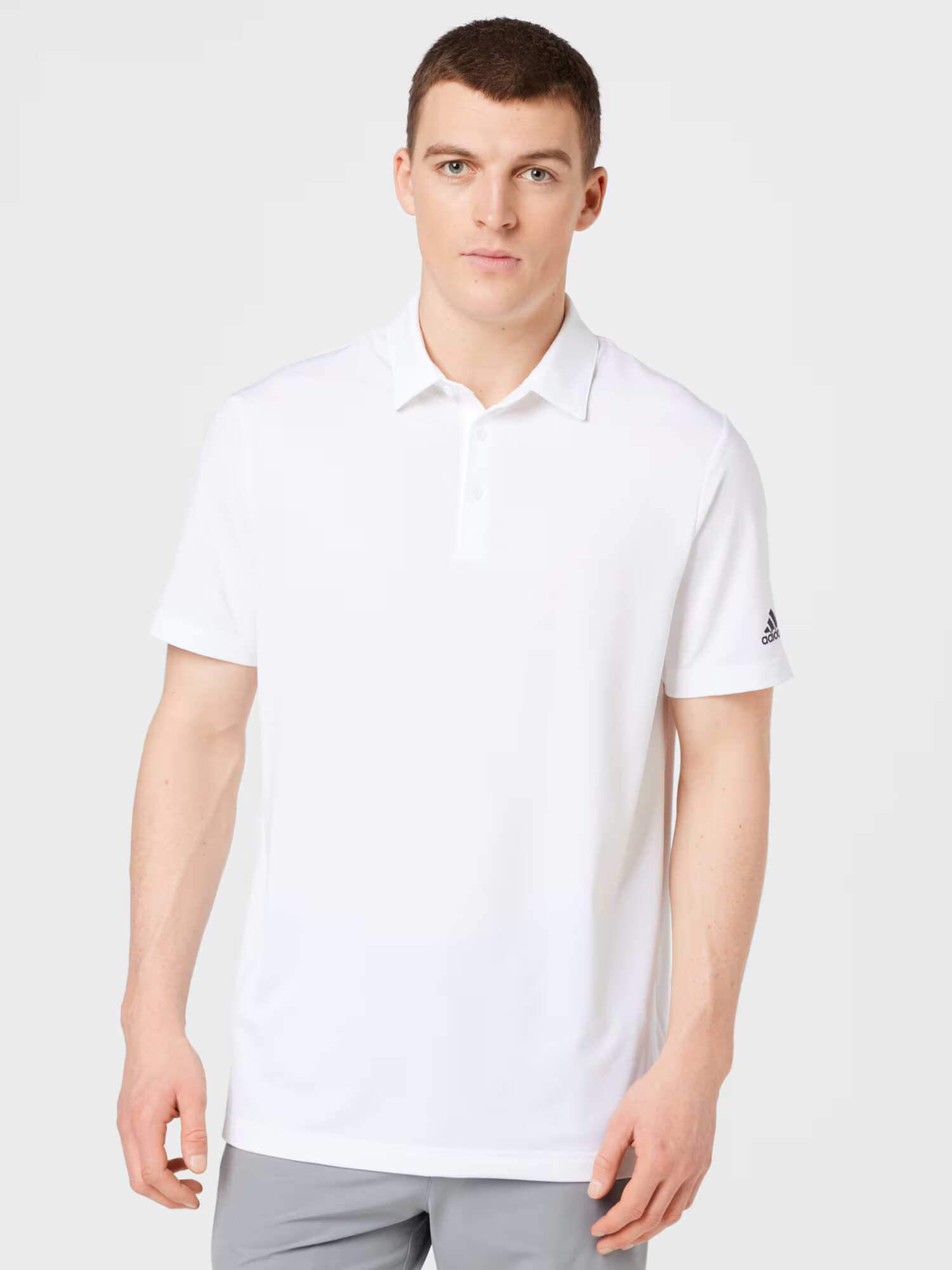 ADIDAS GOLF Tricou funcțional negru / alb murdar - Pled.ro