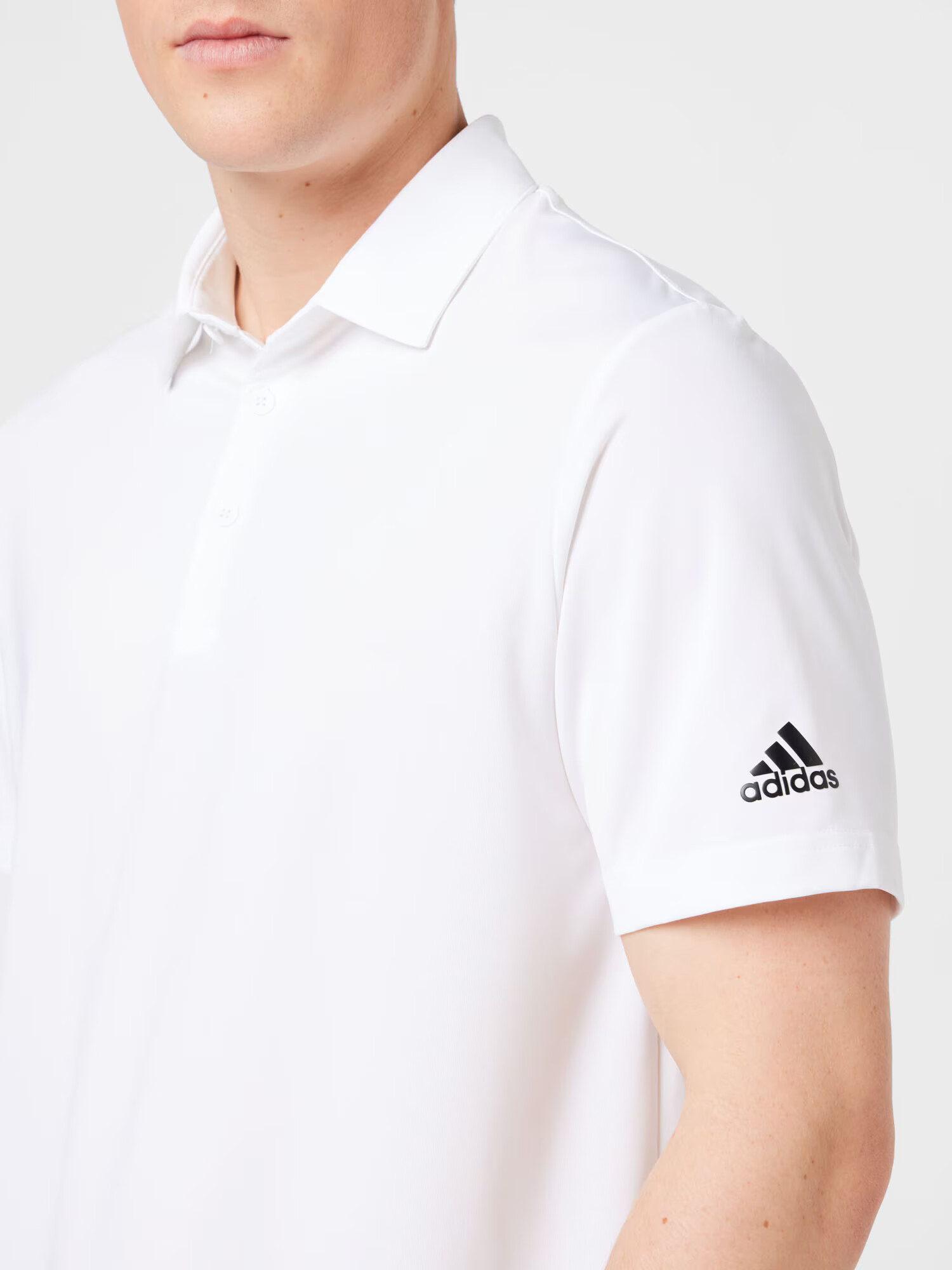 ADIDAS GOLF Tricou funcțional negru / alb murdar - Pled.ro