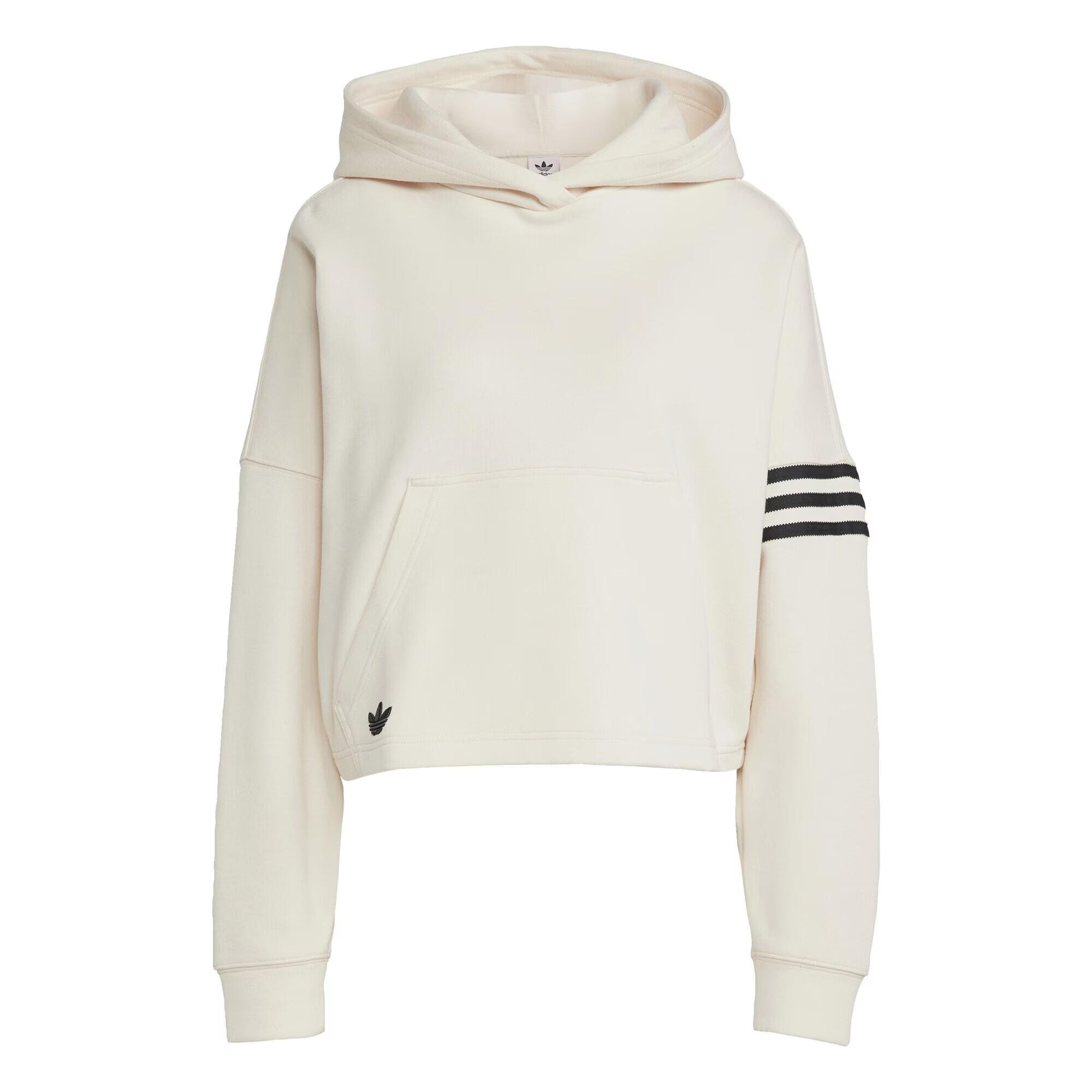 ADIDAS ORIGINALS Bluză de molton ' adicolor Neuclassics Hoodie ' alb - Pled.ro