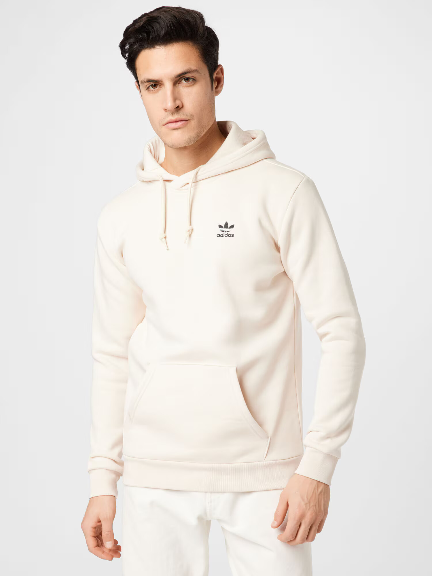 ADIDAS ORIGINALS Bluză de molton alb natural - Pled.ro