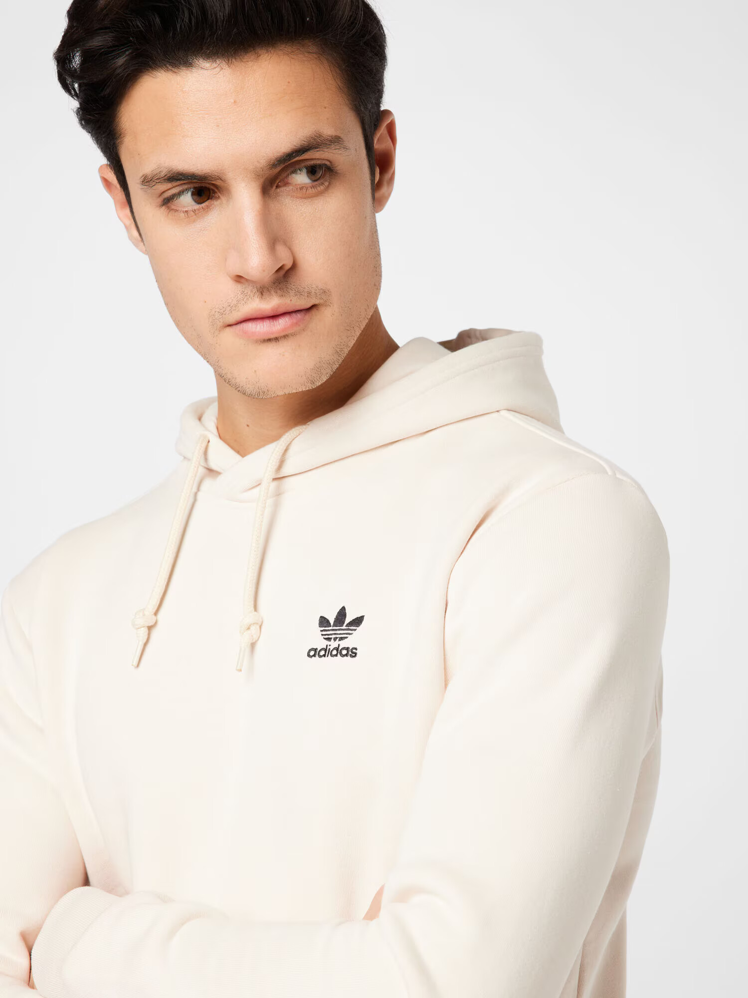 ADIDAS ORIGINALS Bluză de molton alb natural - Pled.ro