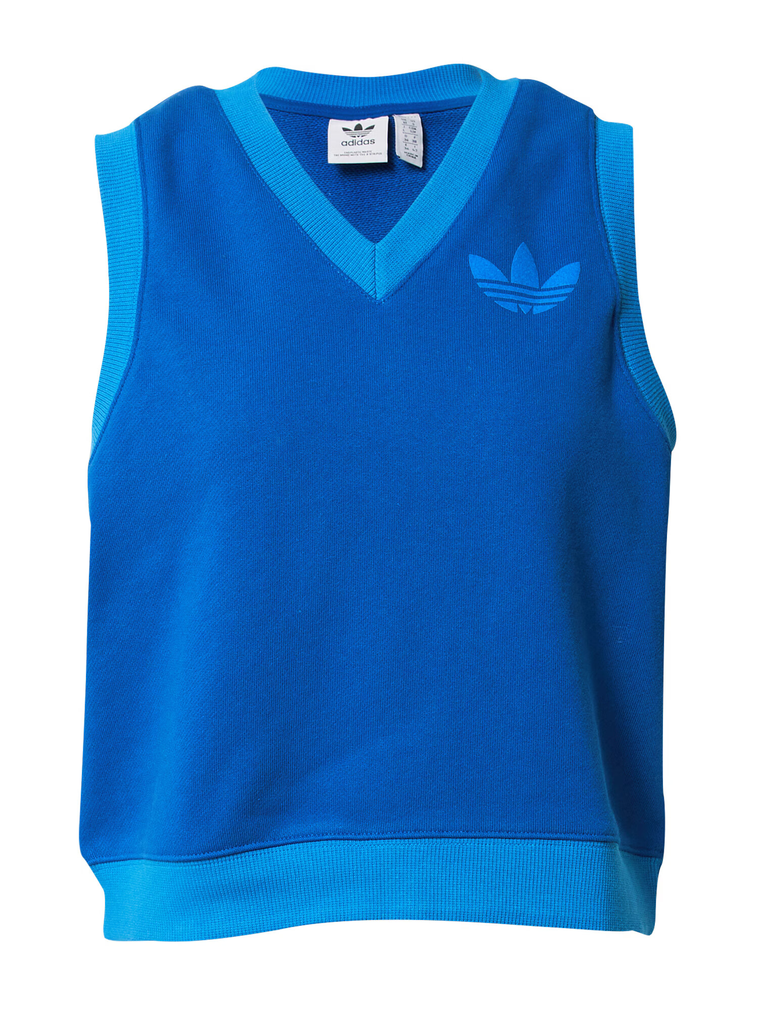 ADIDAS ORIGINALS Bluză de molton 'Adicolor 70S ' albastru cobalt / albastru deschis - Pled.ro