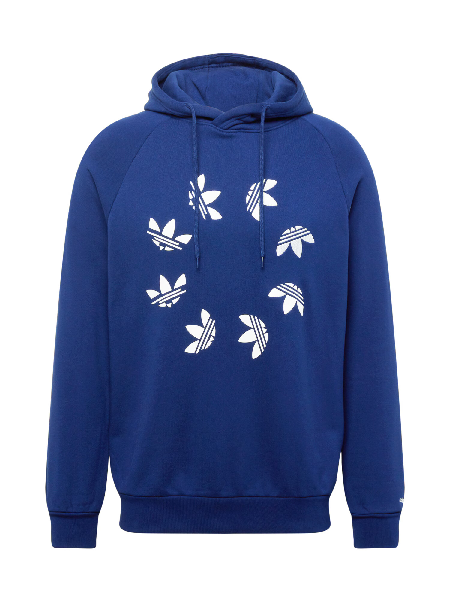 ADIDAS ORIGINALS Bluză de molton albastru închis / alb - Pled.ro