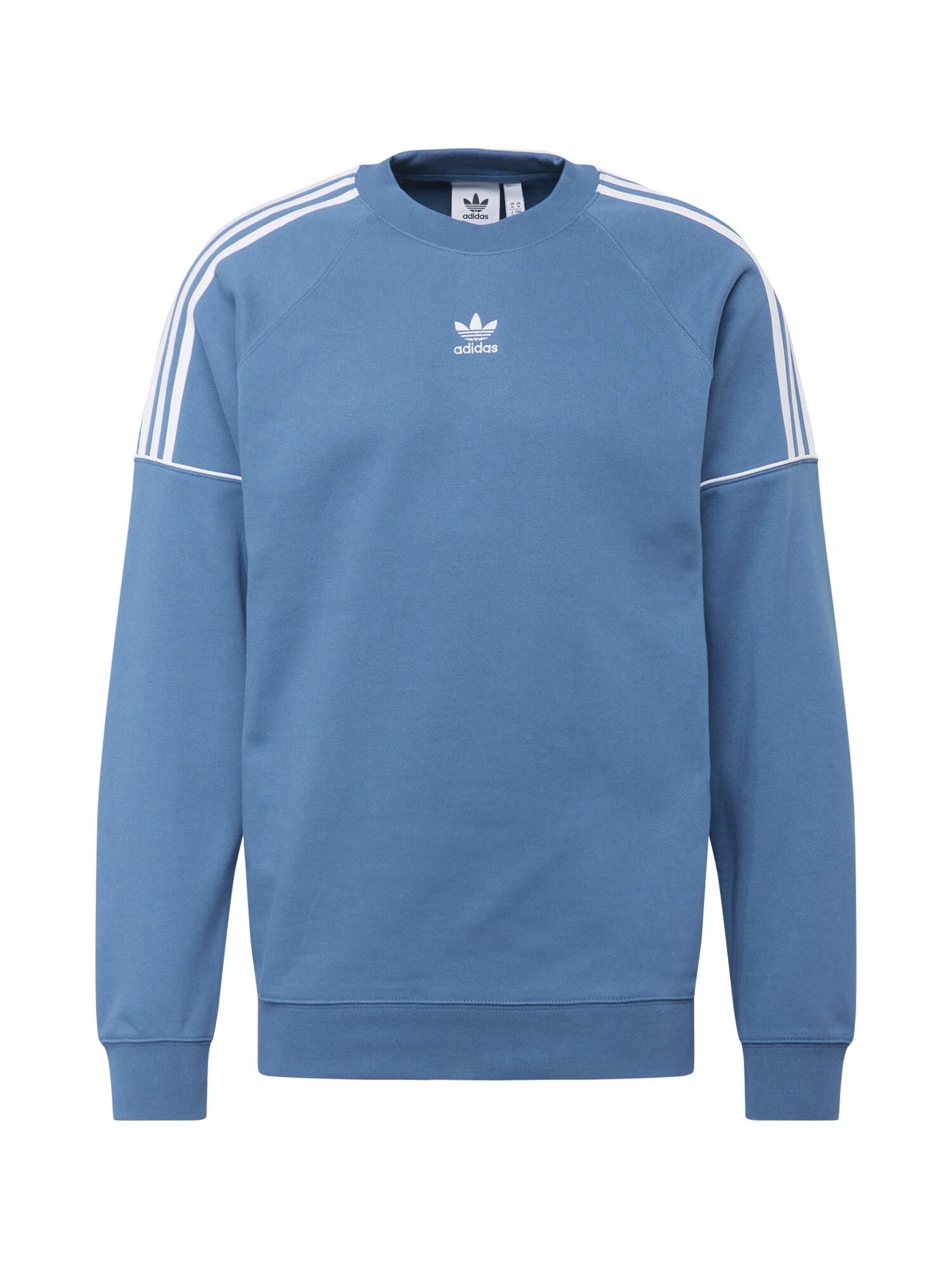 ADIDAS ORIGINALS Bluză de molton albastru porumbel / alb - Pled.ro