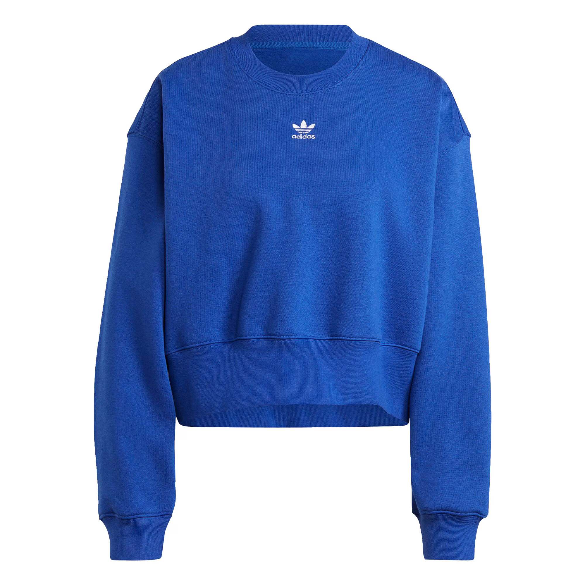 ADIDAS ORIGINALS Bluză de molton 'Essentials' albastru / alb - Pled.ro