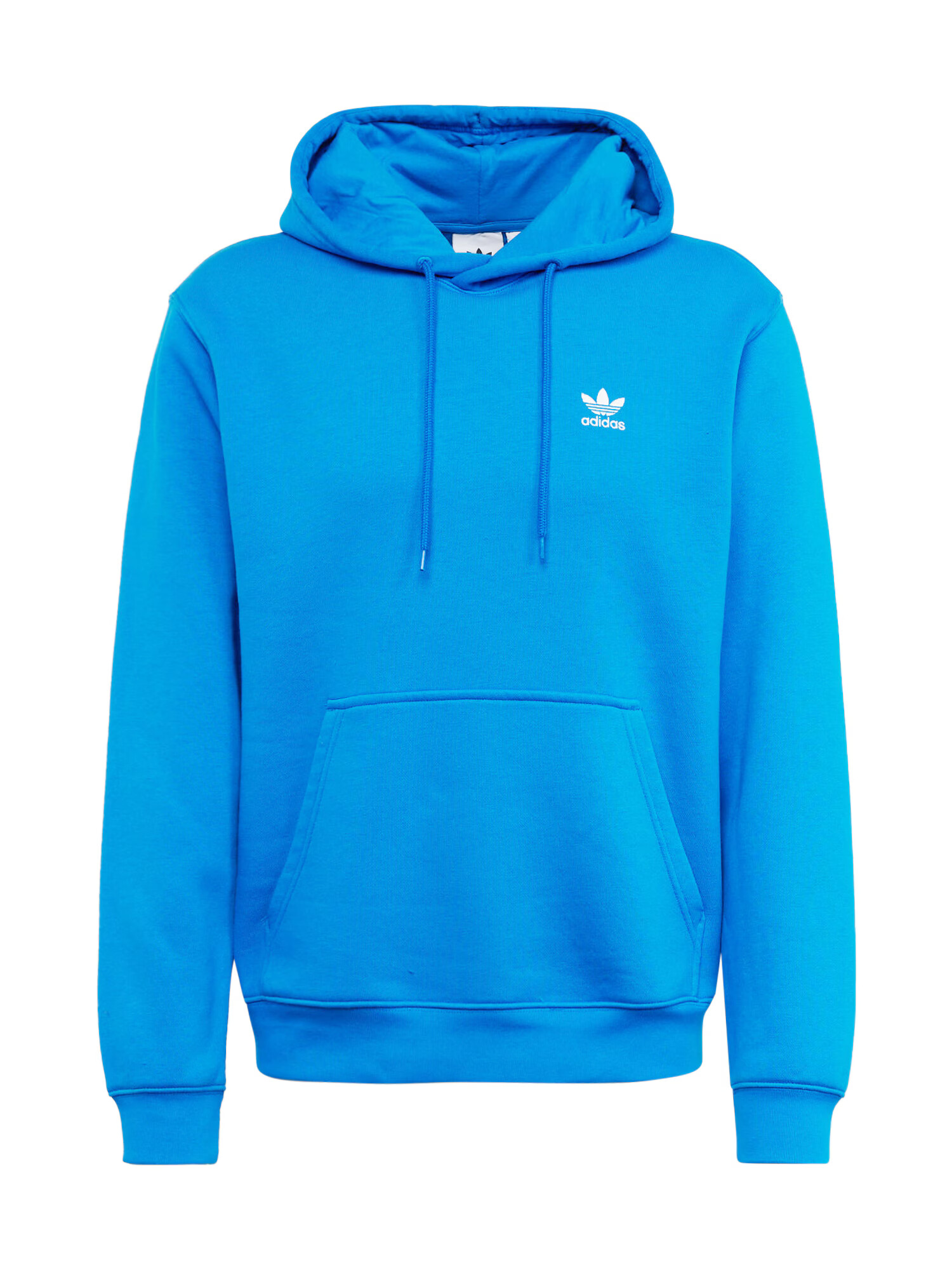 ADIDAS ORIGINALS Bluză de molton 'Trefoil Essentials' azur / alb - Pled.ro