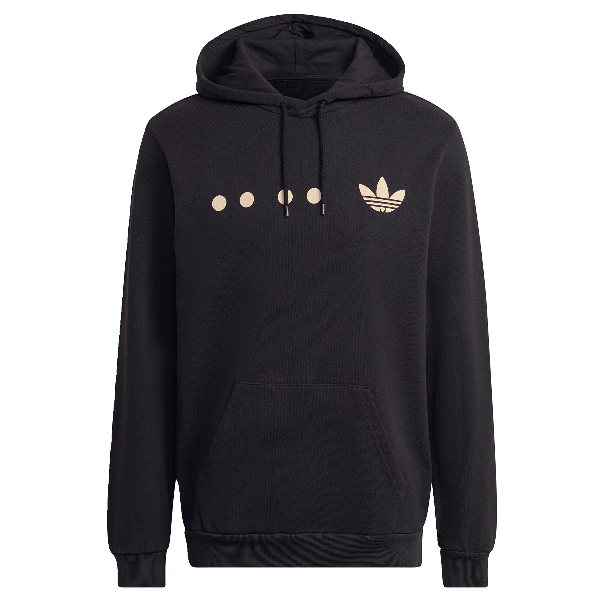 ADIDAS ORIGINALS Bluză de molton bej / negru - Pled.ro