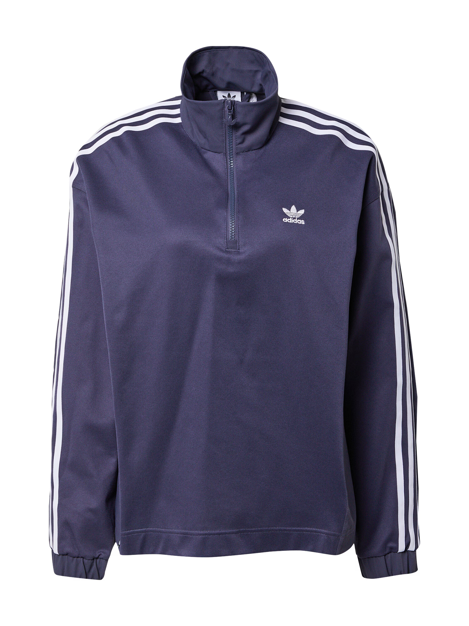 ADIDAS ORIGINALS Bluză de molton bleumarin / alb - Pled.ro