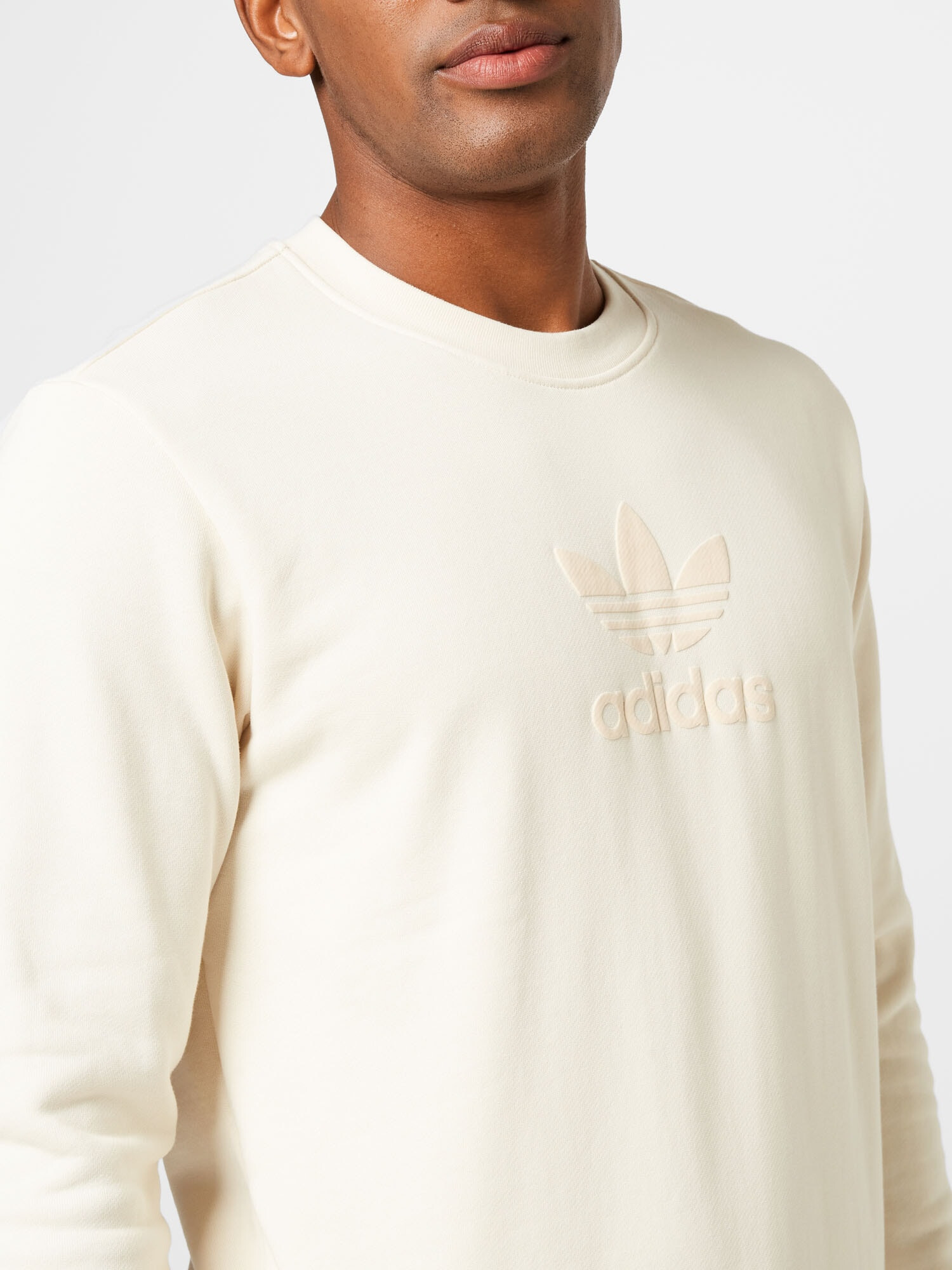 ADIDAS ORIGINALS Bluză de molton crem / culoarea pielii - Pled.ro